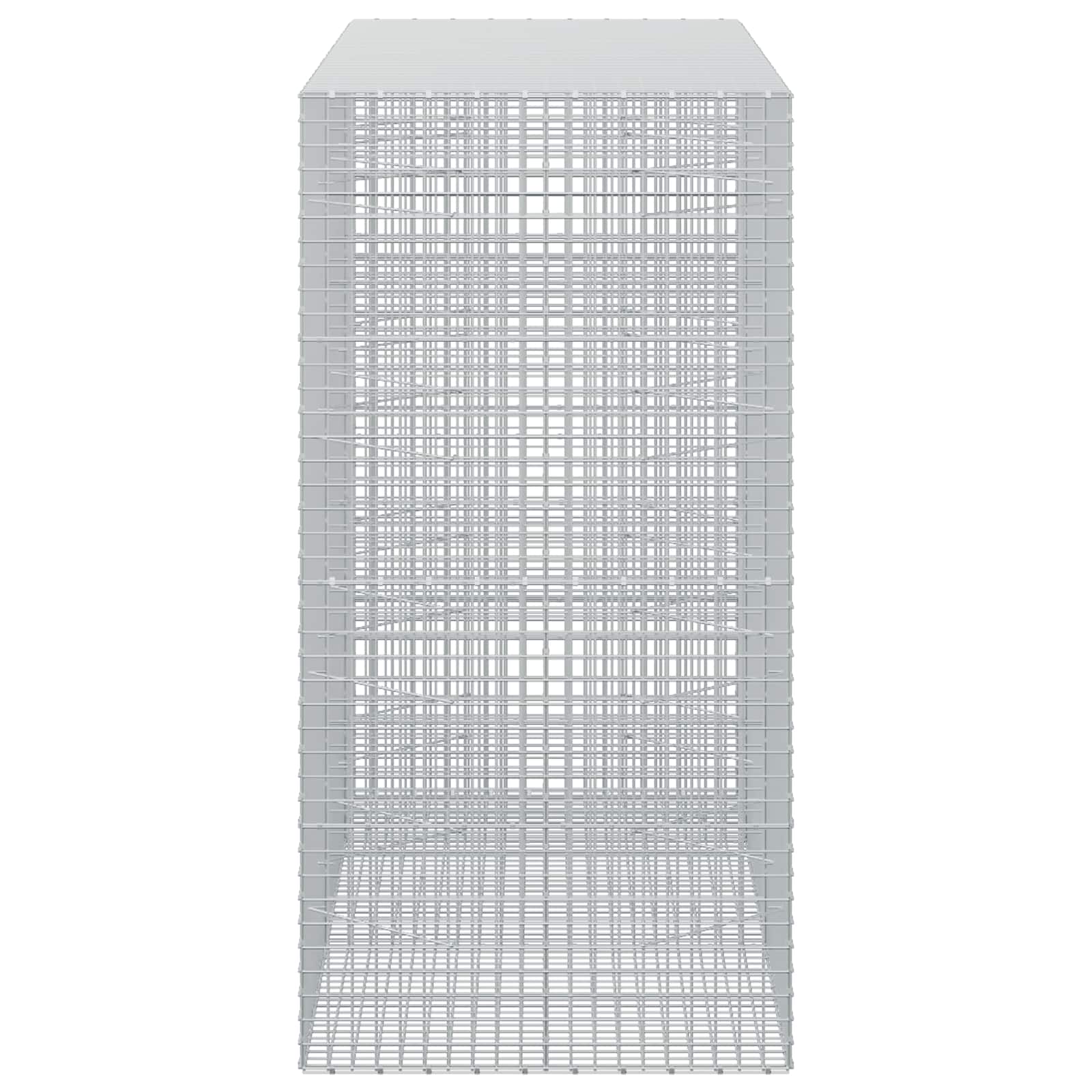 Gabion z žico 5 mm in mrežo 5x5 cm 250x100x200 cm