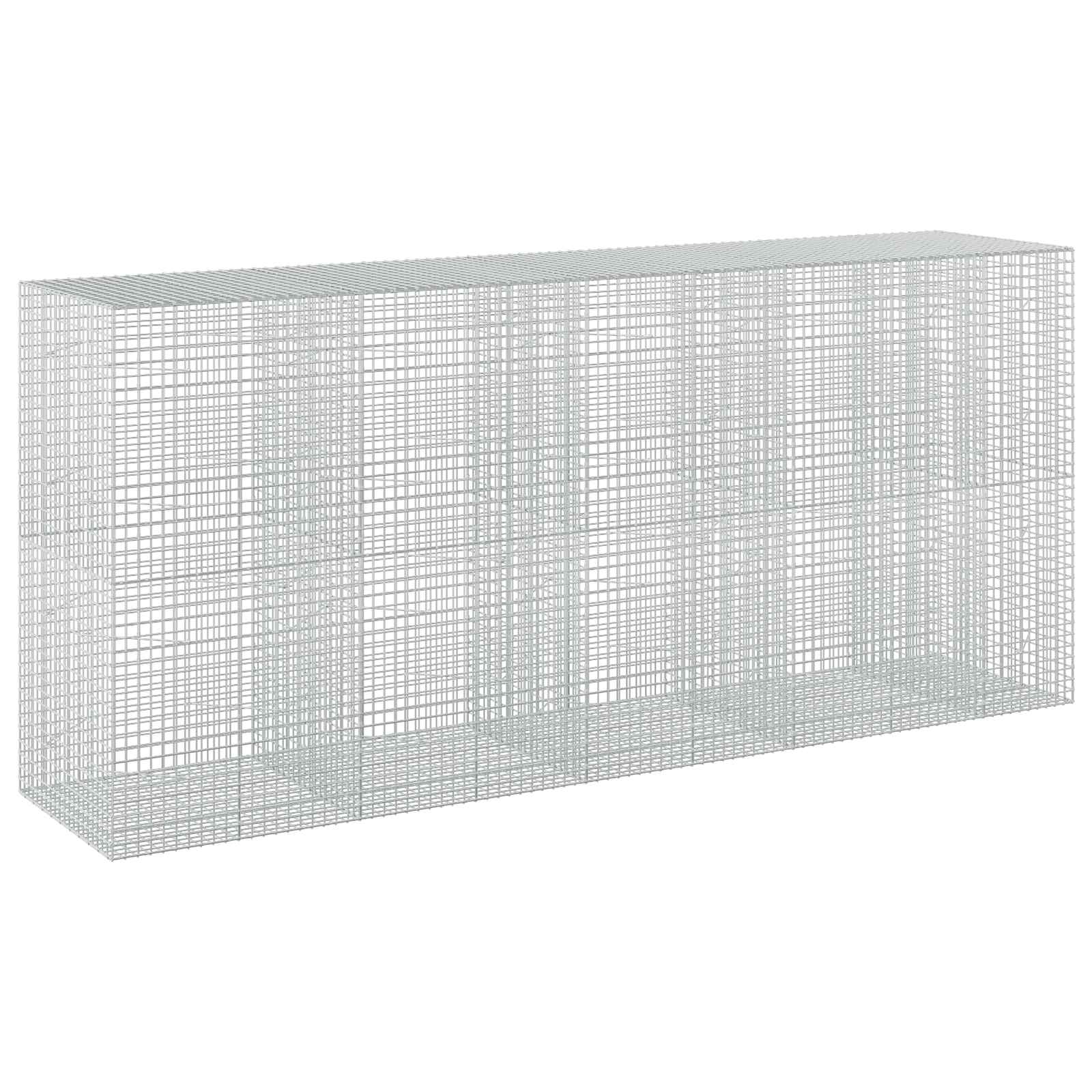 Gabion z žico 5 mm in mrežo 5x5 cm 450x100x200 cm
