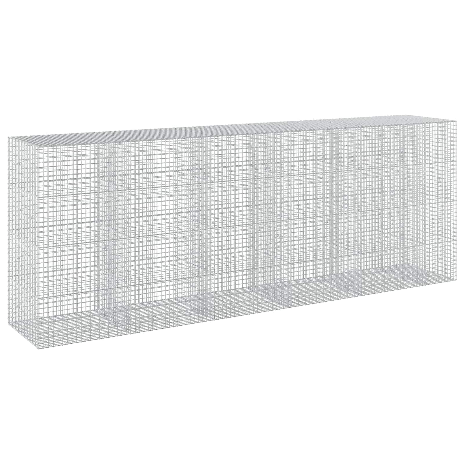 Gabion z žico 5 mm in mrežo 5x5 cm 550x100x200 cm
