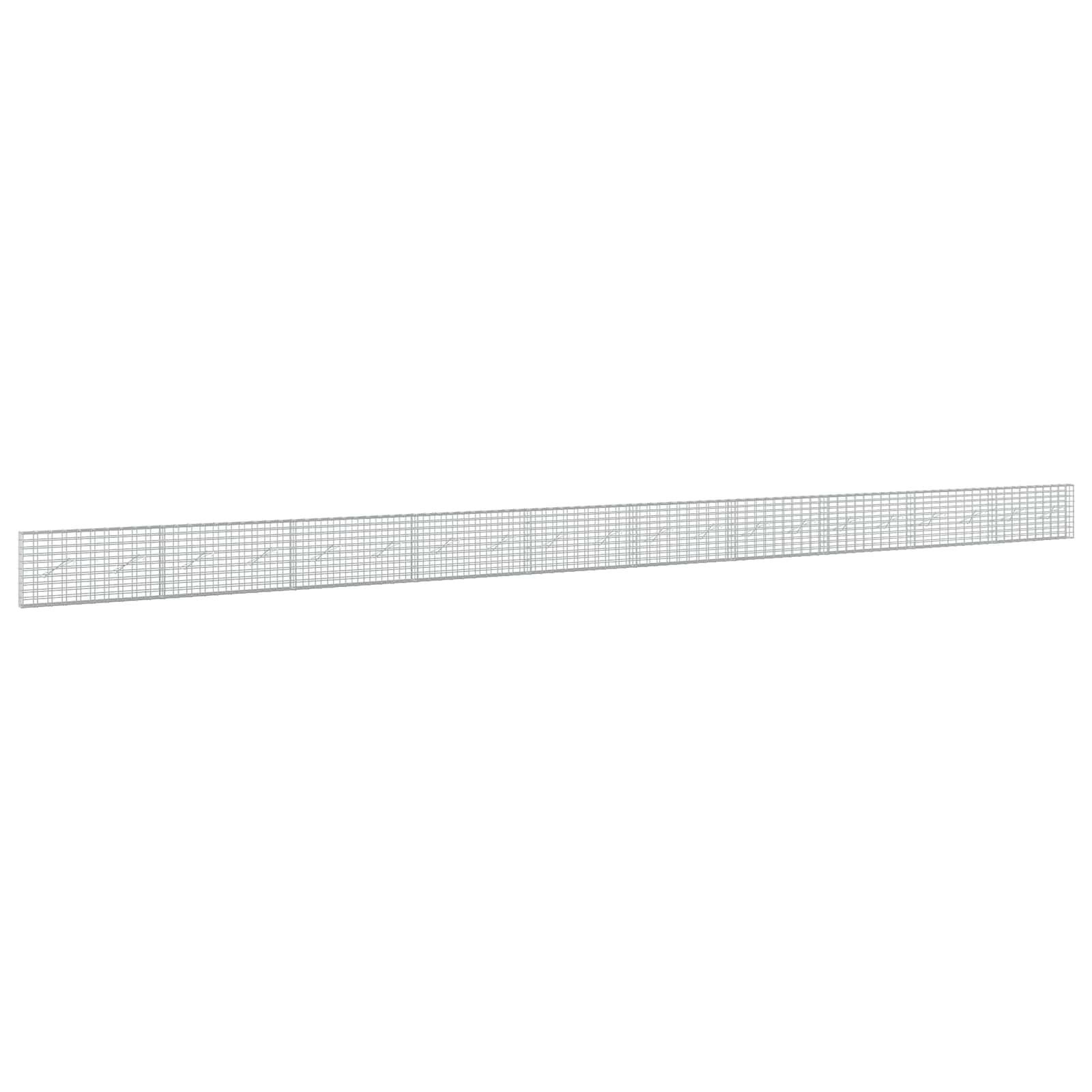 Gabion z žico 5 mm in mrežo 5x10 cm 1000x10x50 cm