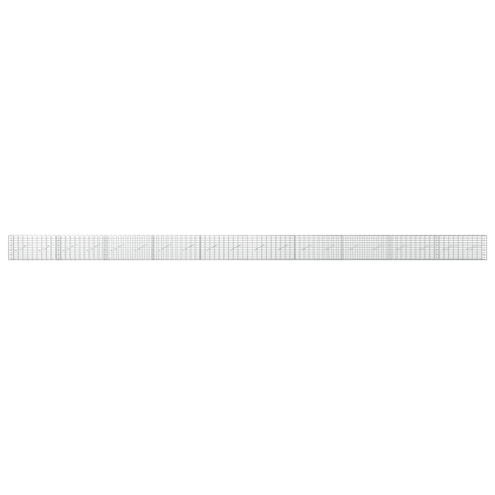 Gabion z žico 5 mm in mrežo 5x10 cm 1000x10x50 cm