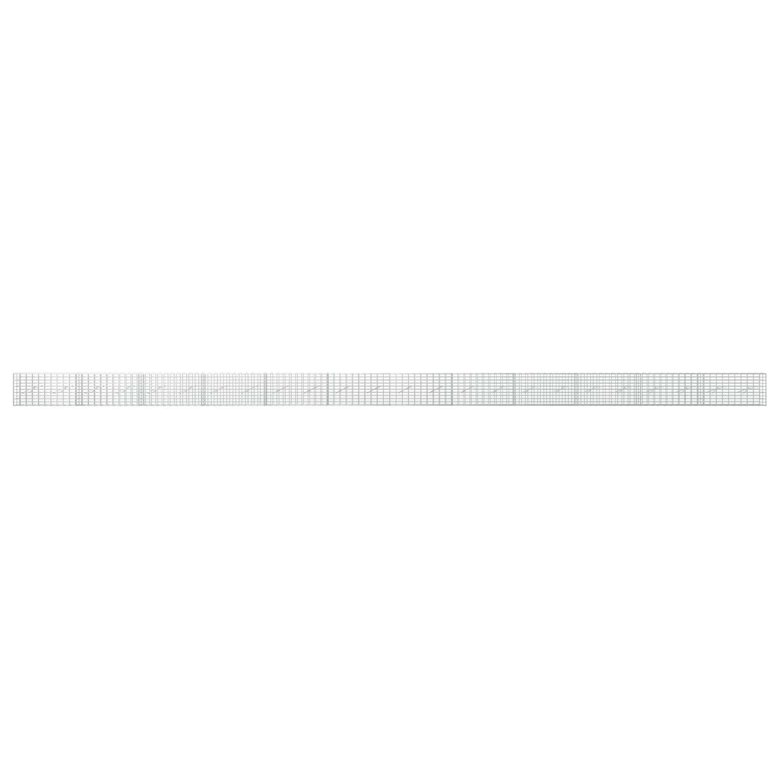 Gabion z žico 5 mm in mrežo 5x10 cm 1200x10x50 cm