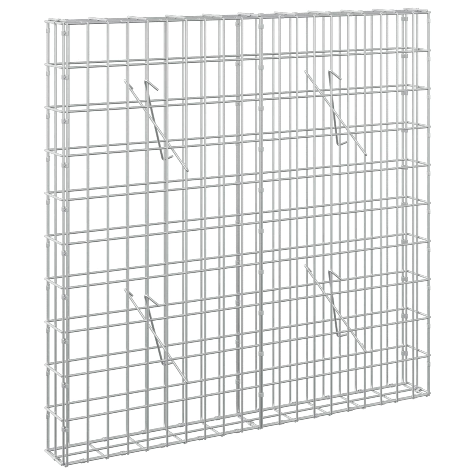Gabion z žico 5 mm in mrežo 5x10 cm 100x10x100 cm
