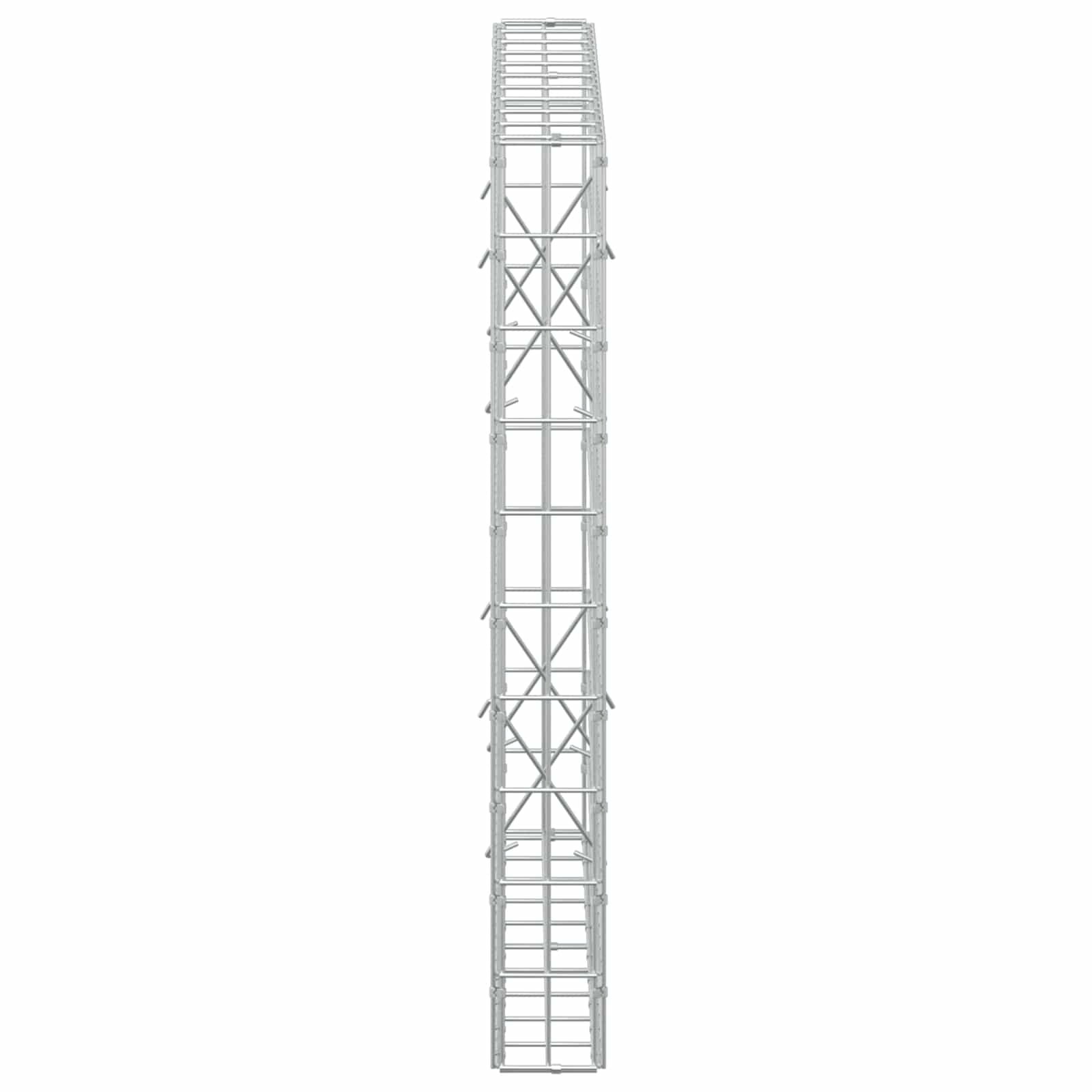 Gabion z žico 5 mm in mrežo 5x10 cm 100x10x100 cm