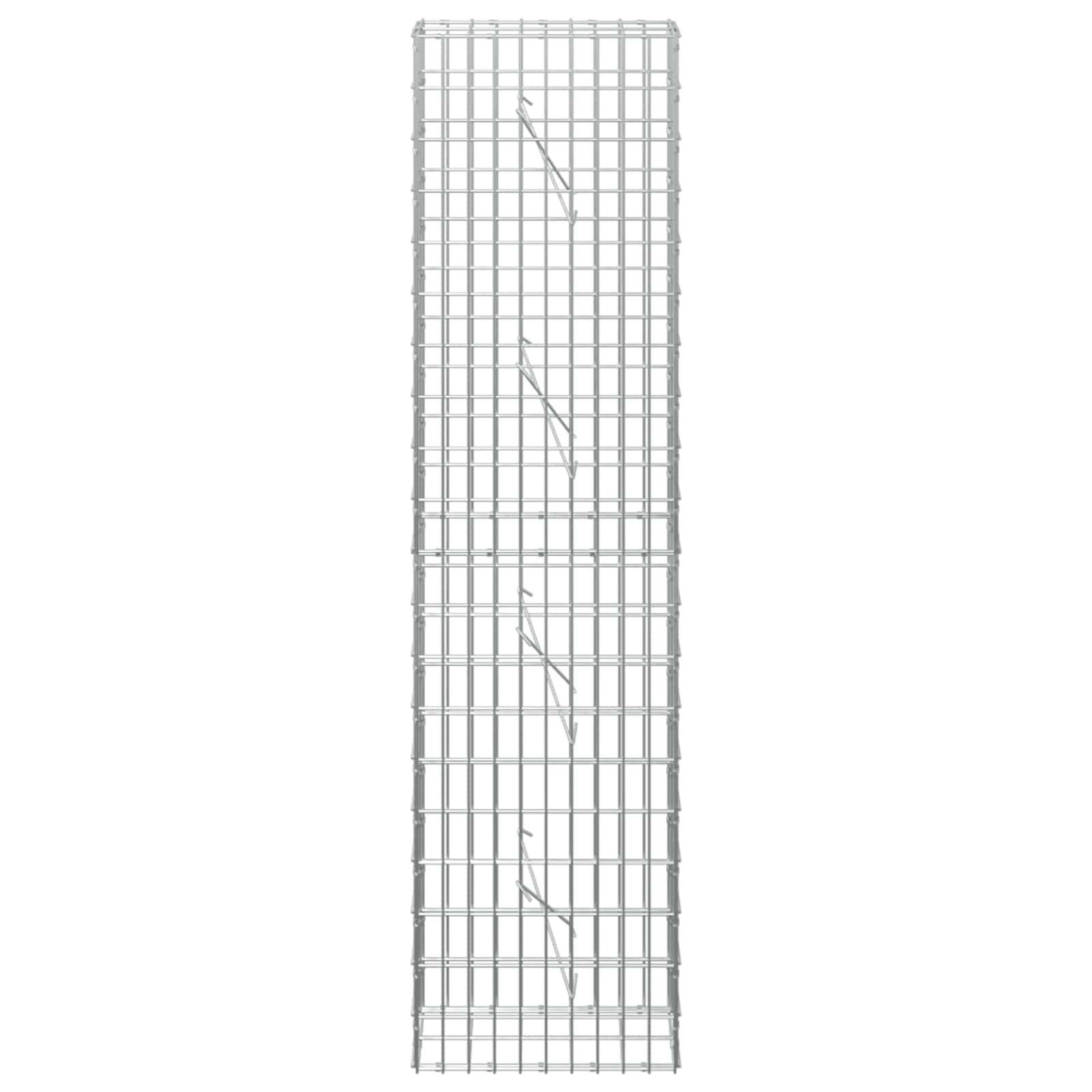 Gabion z žico 5 mm in mrežo 5x10 cm 50x10x200 cm