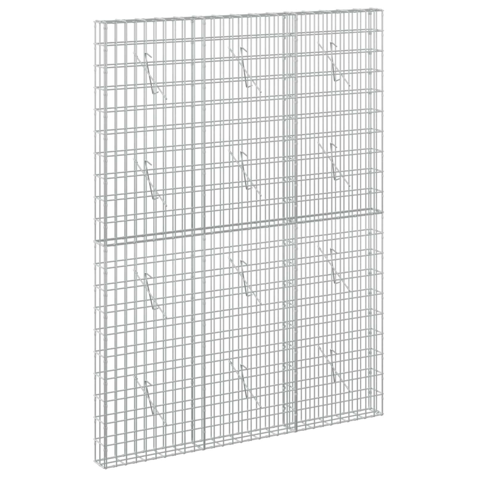 vidaXL Gabion s drátem 5 mm a síťkou 5x10 cm 150x10x200 cm