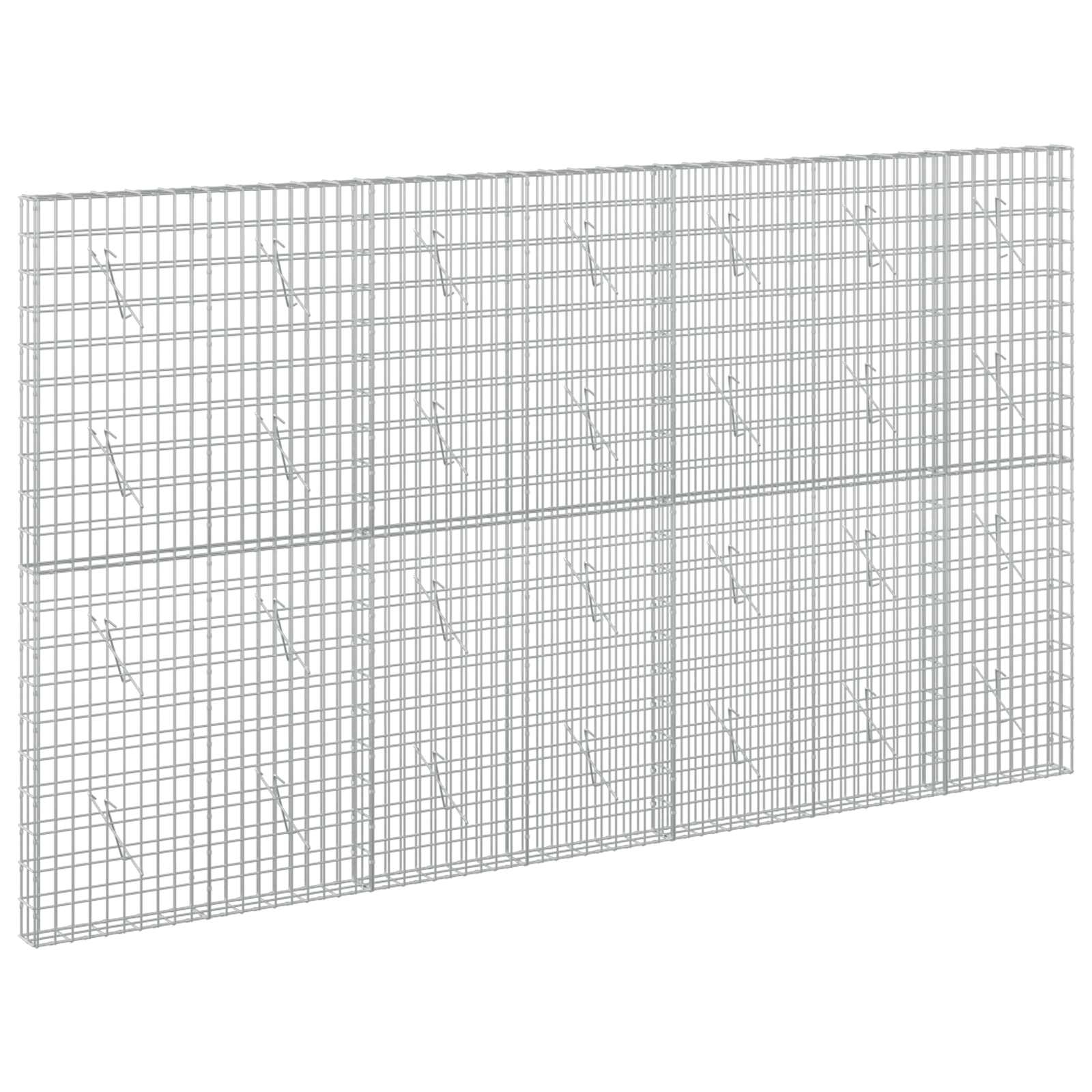 vidaXL Gabion s drátem 5 mm a síťkou 5x10 cm 350x10x200 cm