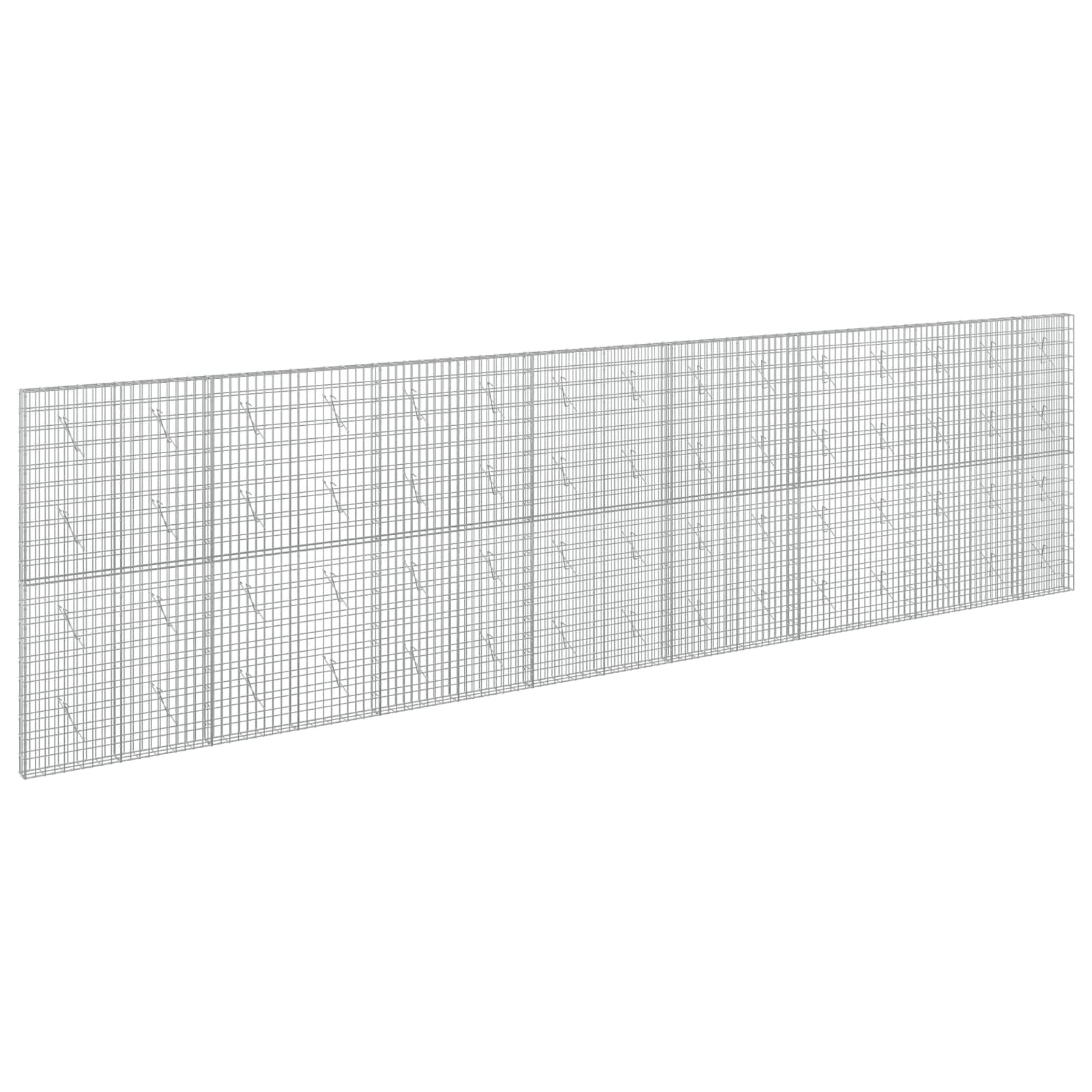 Gabion z žico 5 mm in mrežo 5x10 cm 750x10x200 cm
