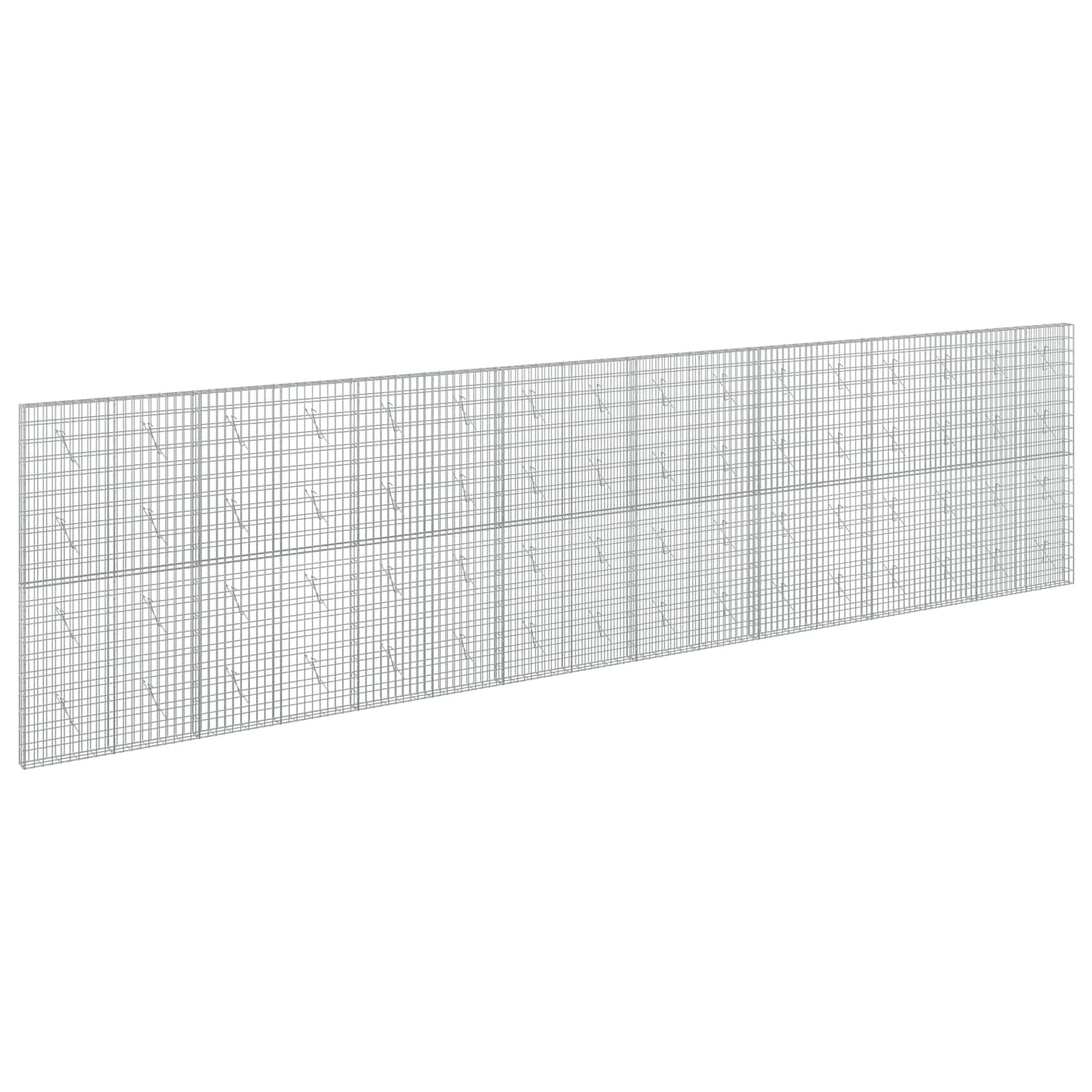 vidaXL Gabion s drátem 5 mm a síťkou 5x10 cm 800x10x200 cm