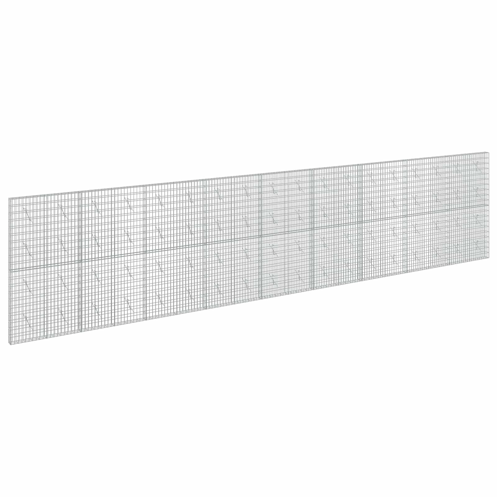 vidaXL Gabion s drátem 5 mm a síťkou 5x10 cm 900x10x200 cm
