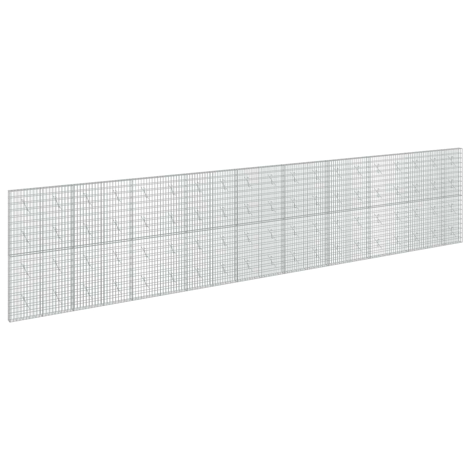 Gabion z žico 5 mm in mrežo 5x10 cm 950x10x200 cm