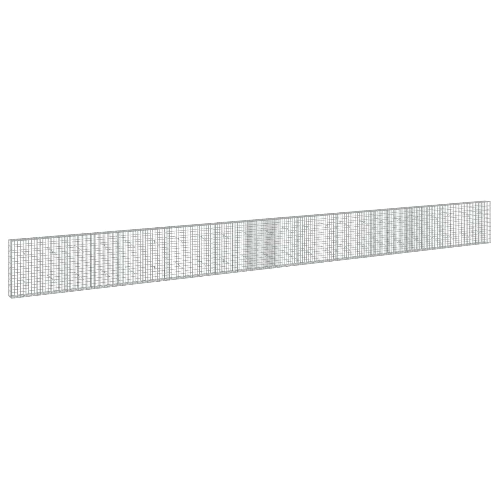 vidaXL Gabion s drátem 5 mm a síťkou 5x10 cm 1150x20x100 cm