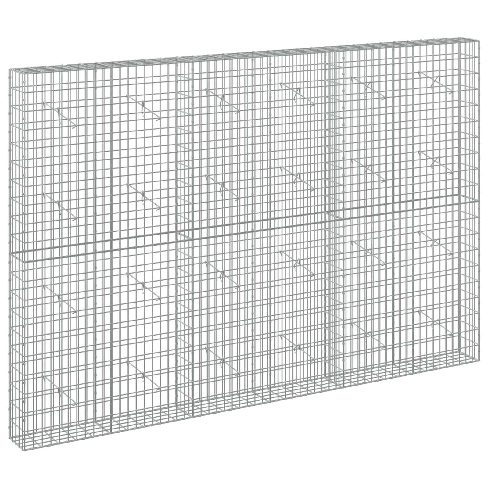 vidaXL Gabion s drátem 5 mm a síťkou 5x10 cm 300x20x200 cm