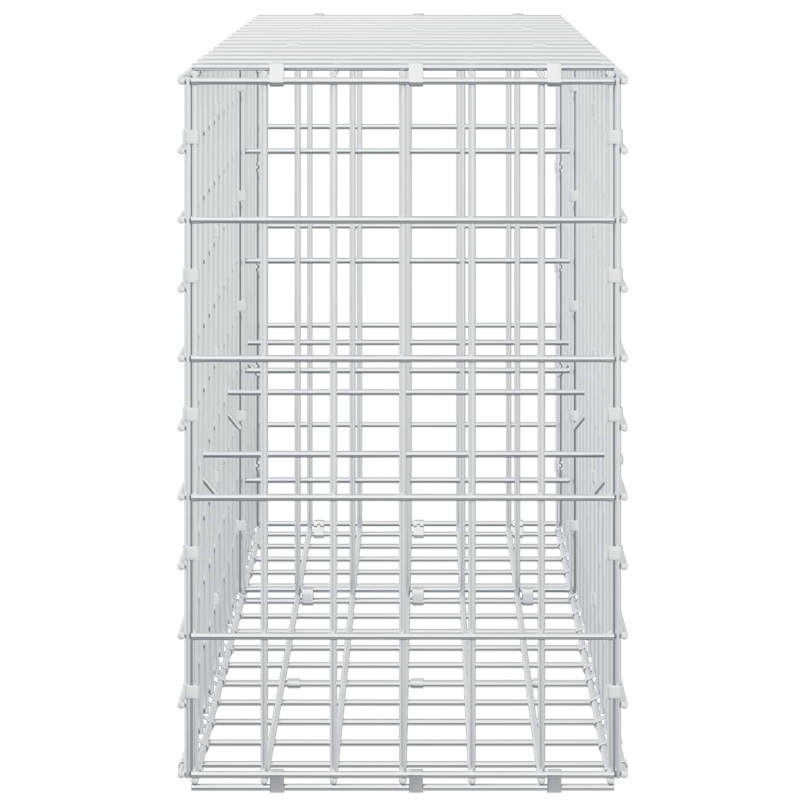 Gabion z žico 5 mm in mrežo 5x10 cm 150x30x50 cm