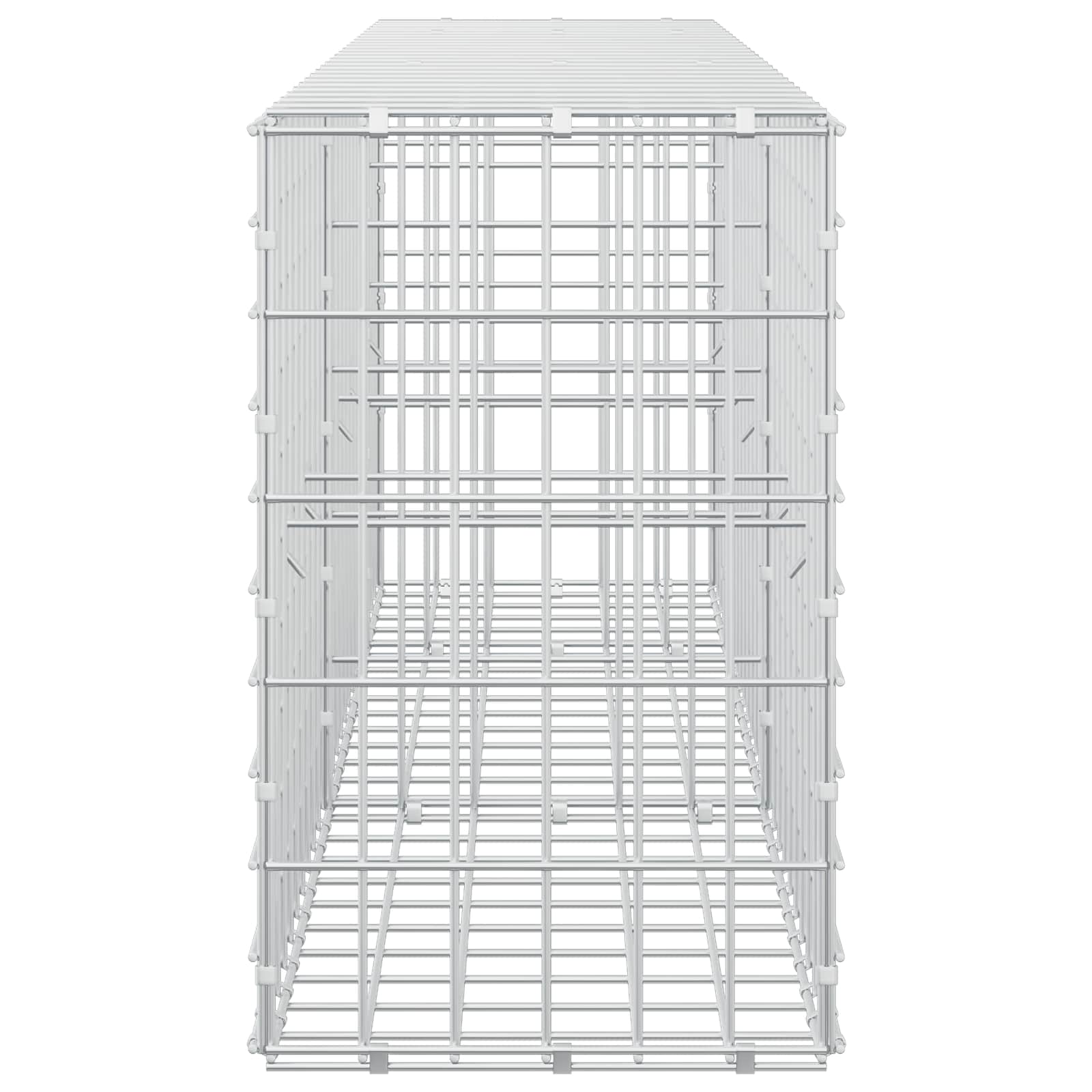 Gabion z žico 5 mm in mrežo 5x10 cm 250x30x50 cm