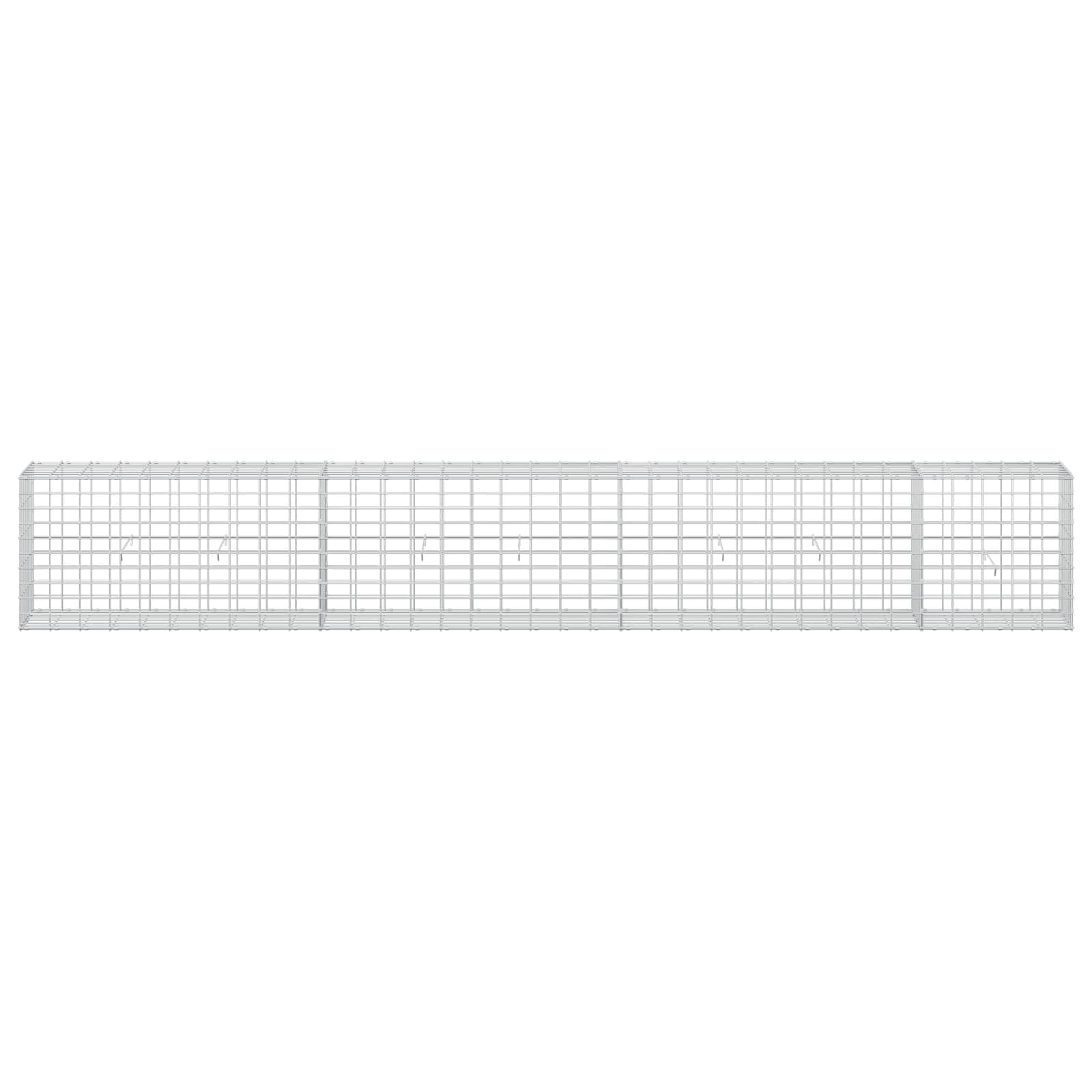 Gabion z žico 5 mm in mrežo 5x10 cm 350x30x50 cm