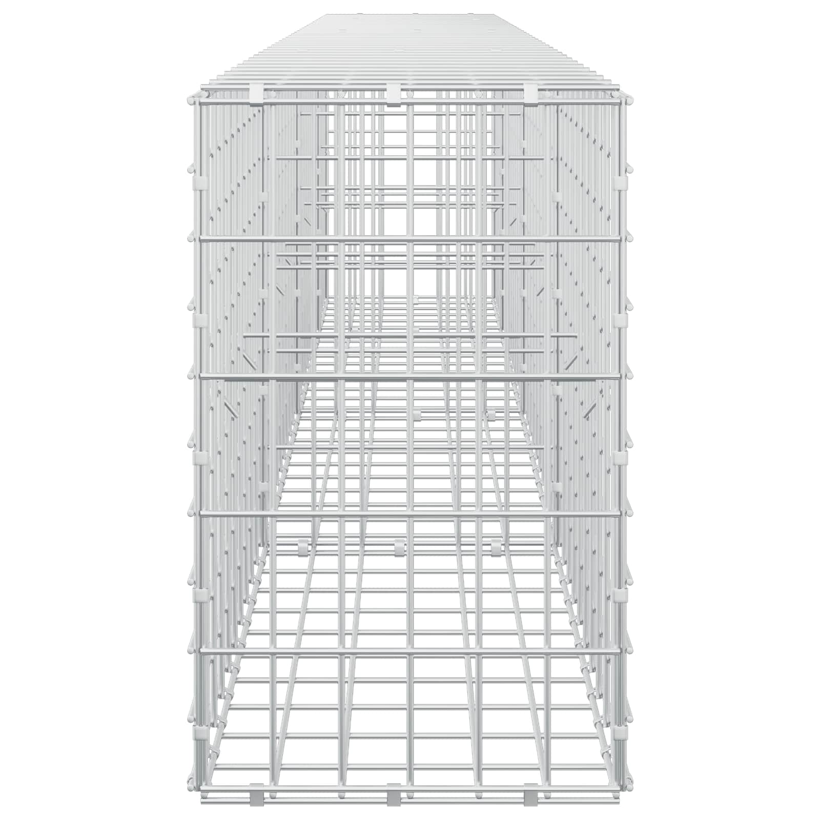 Gabion z žico 5 mm in mrežo 5x10 cm 350x30x50 cm