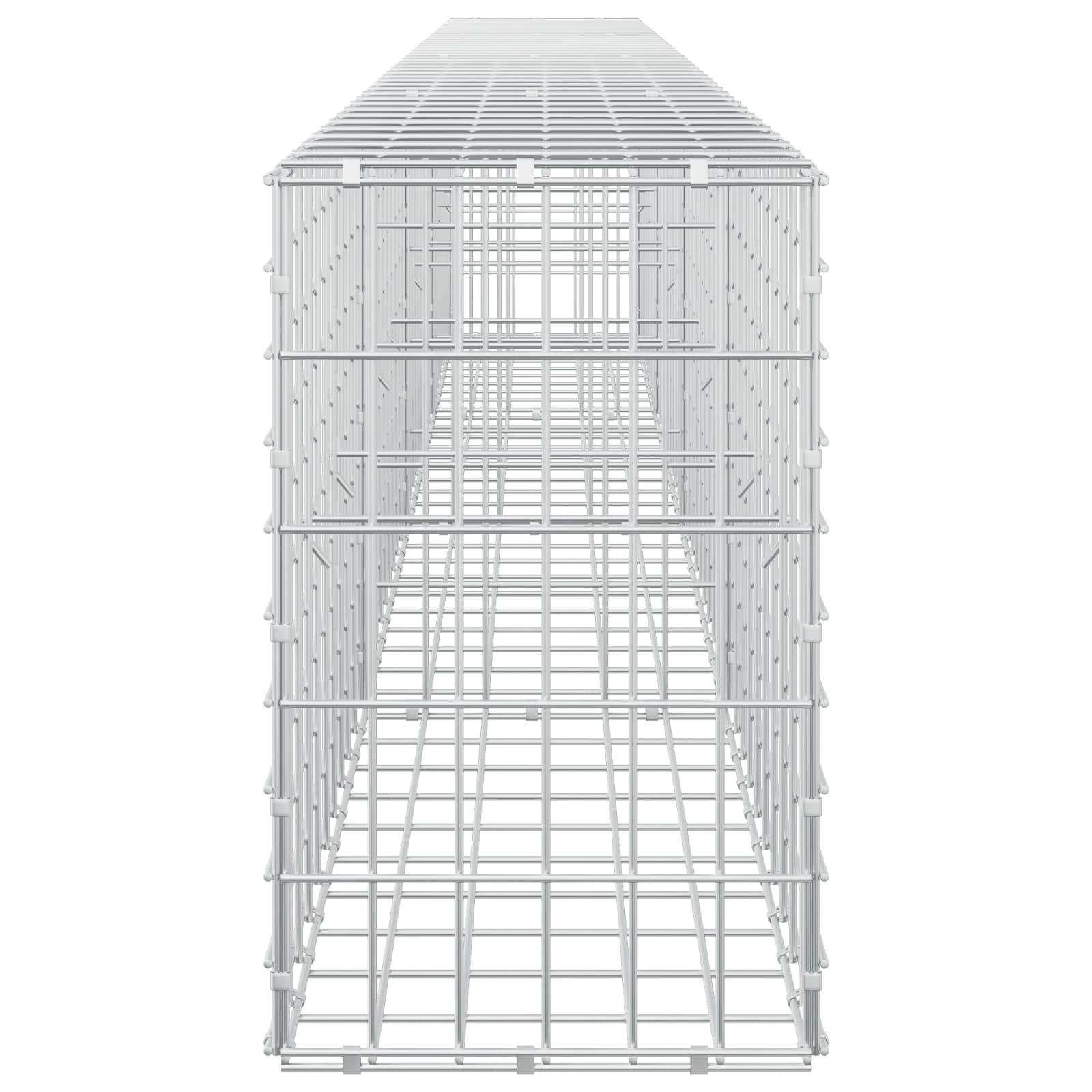 Gabion z žico 5 mm in mrežo 5x10 cm 400x30x50 cm