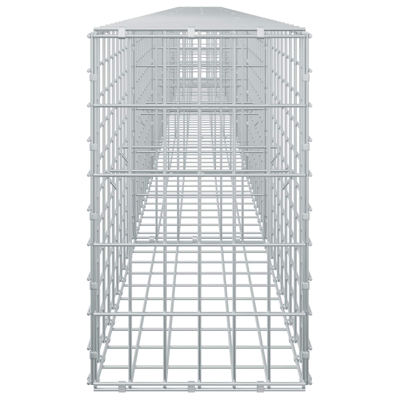 Gabion z žico 5 mm in mrežo 5x10 cm 650x30x50 cm