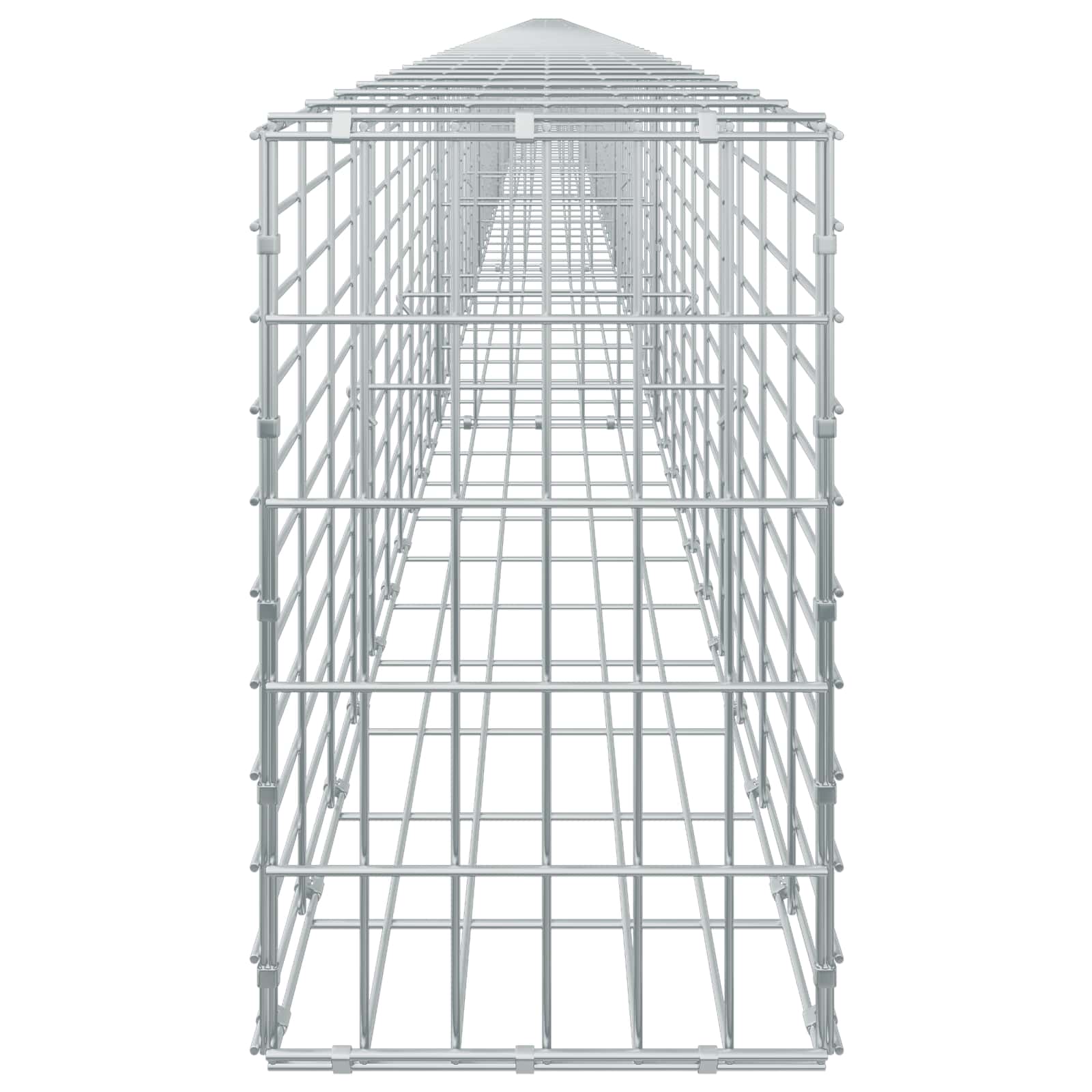 Gabion z žico 5 mm in mrežo 5x10 cm 1200x30x50 cm