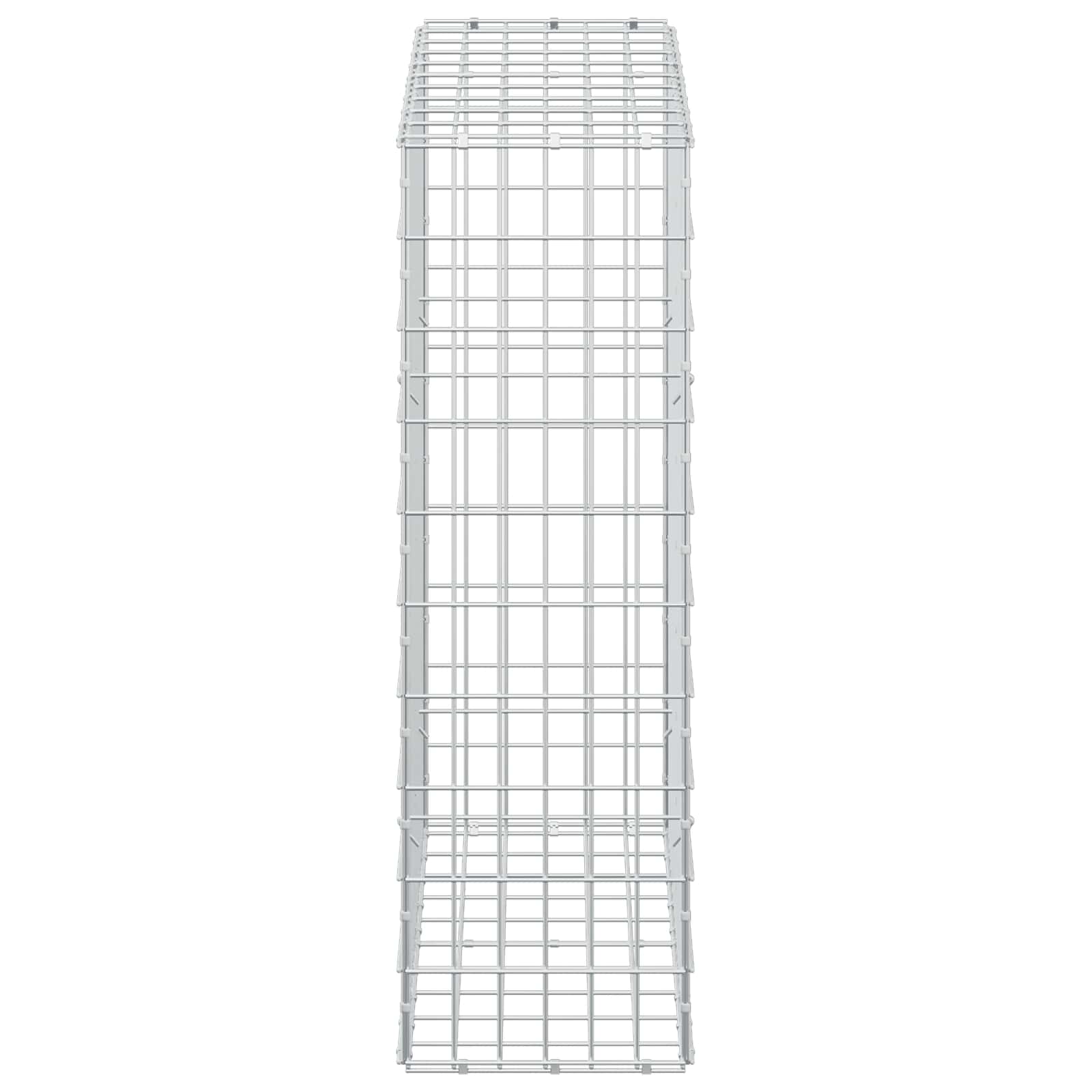 Gabion z žico 5 mm in mrežo 5x10 cm 100x30x100 cm
