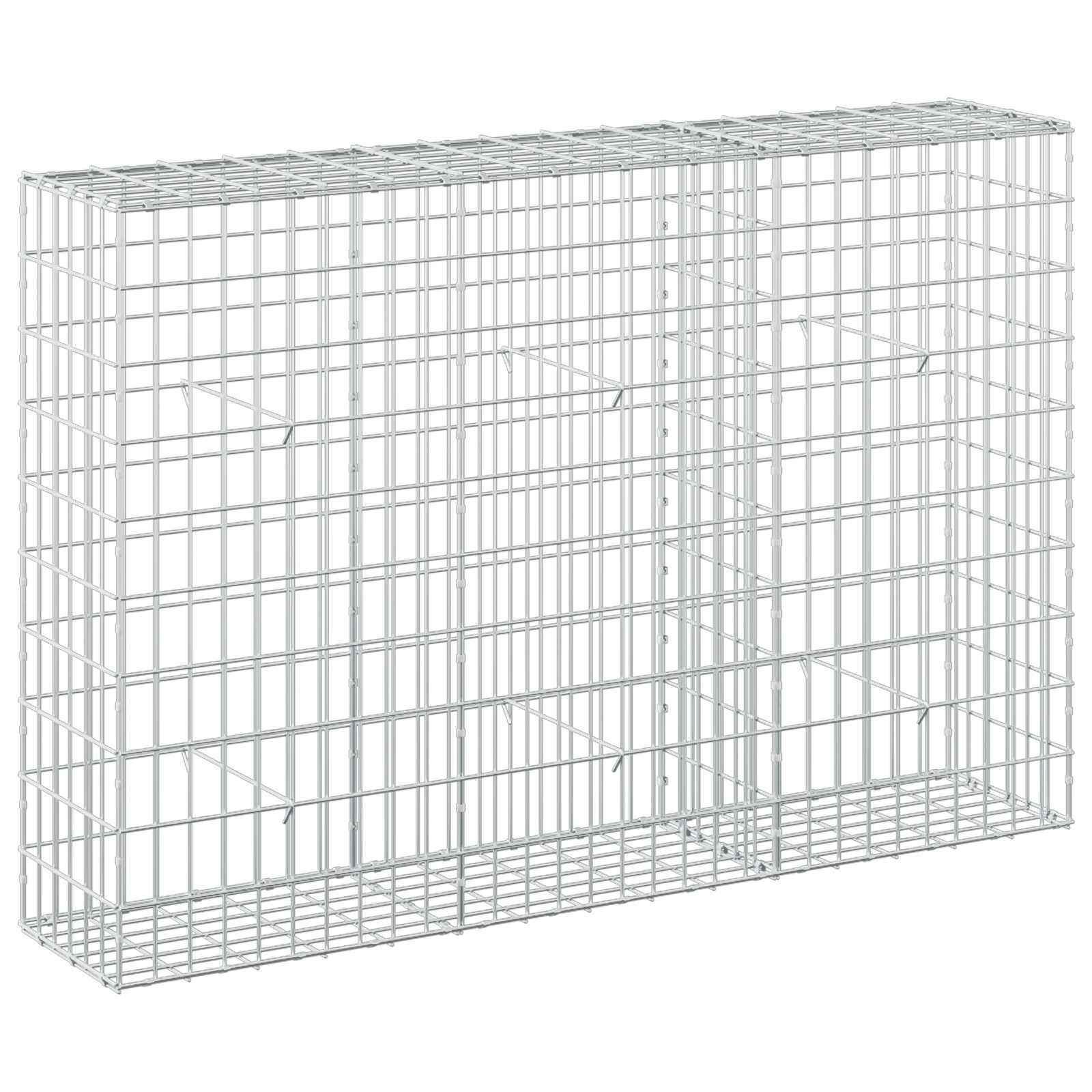 vidaXL Gabion s drátem 5 mm a síťkou 5x10 cm 150x30x100 cm