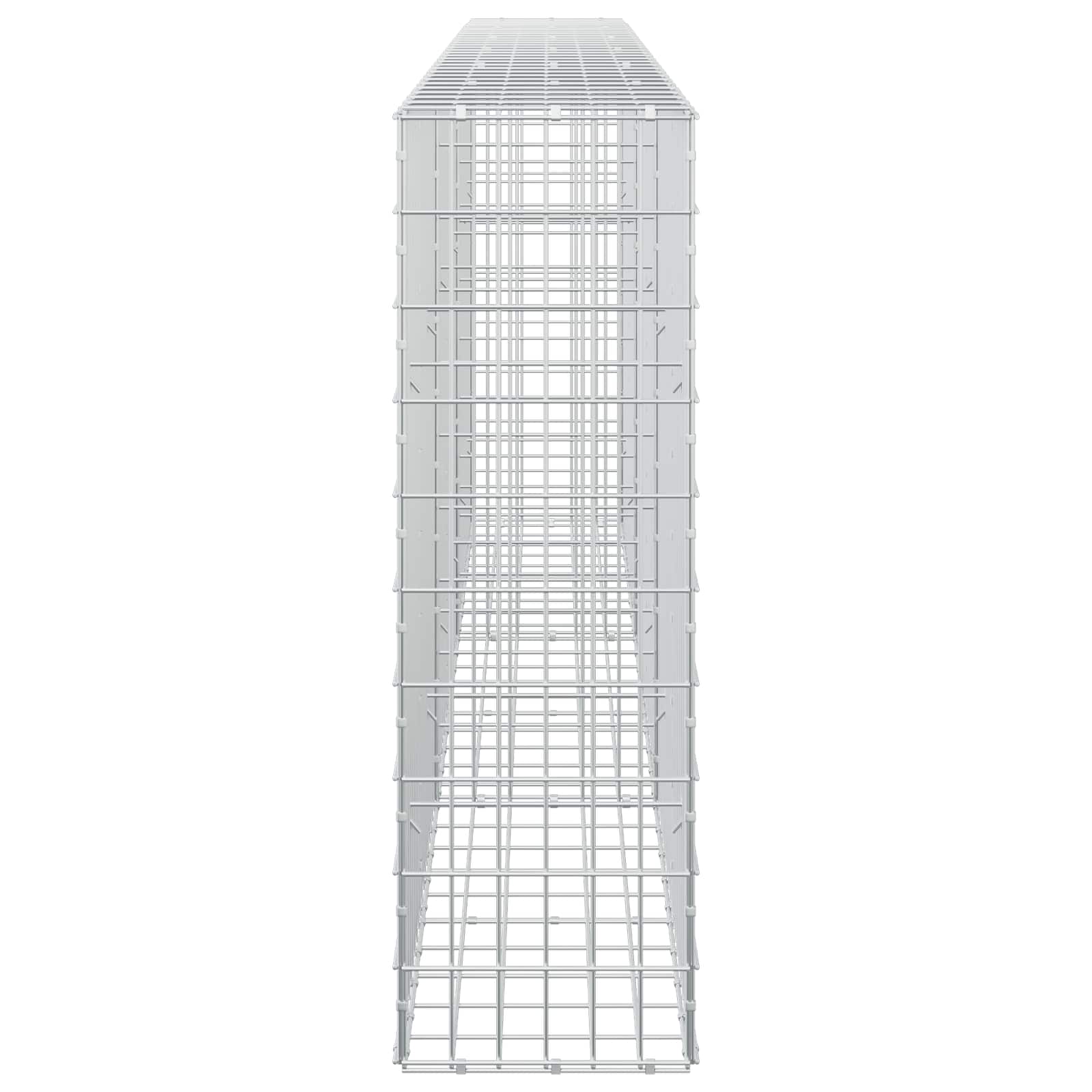 Gabion z žico 5 mm in mrežo 5x10 cm 300x30x100 cm