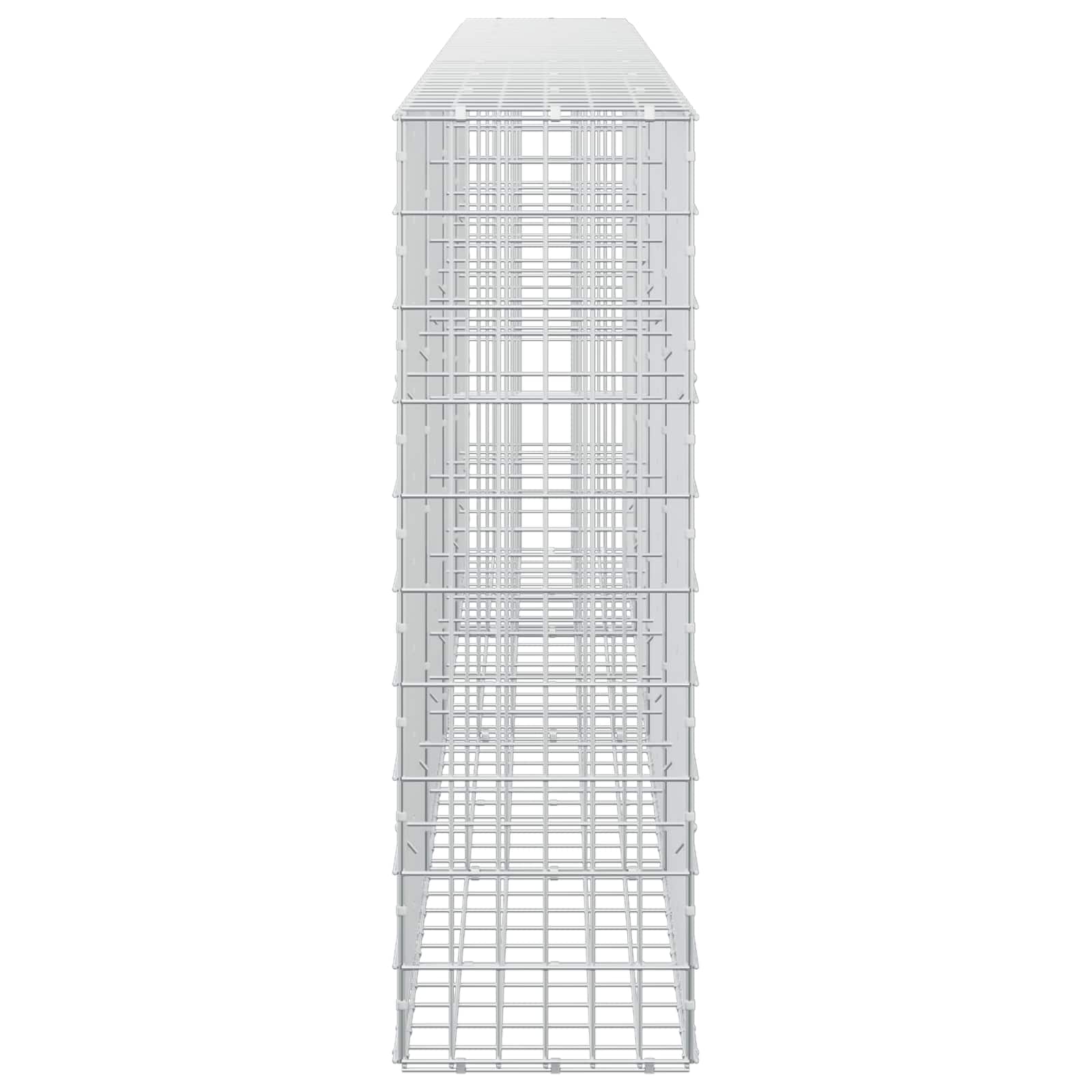 Gabion z žico 5 mm in mrežo 5x10 cm 400x30x100 cm