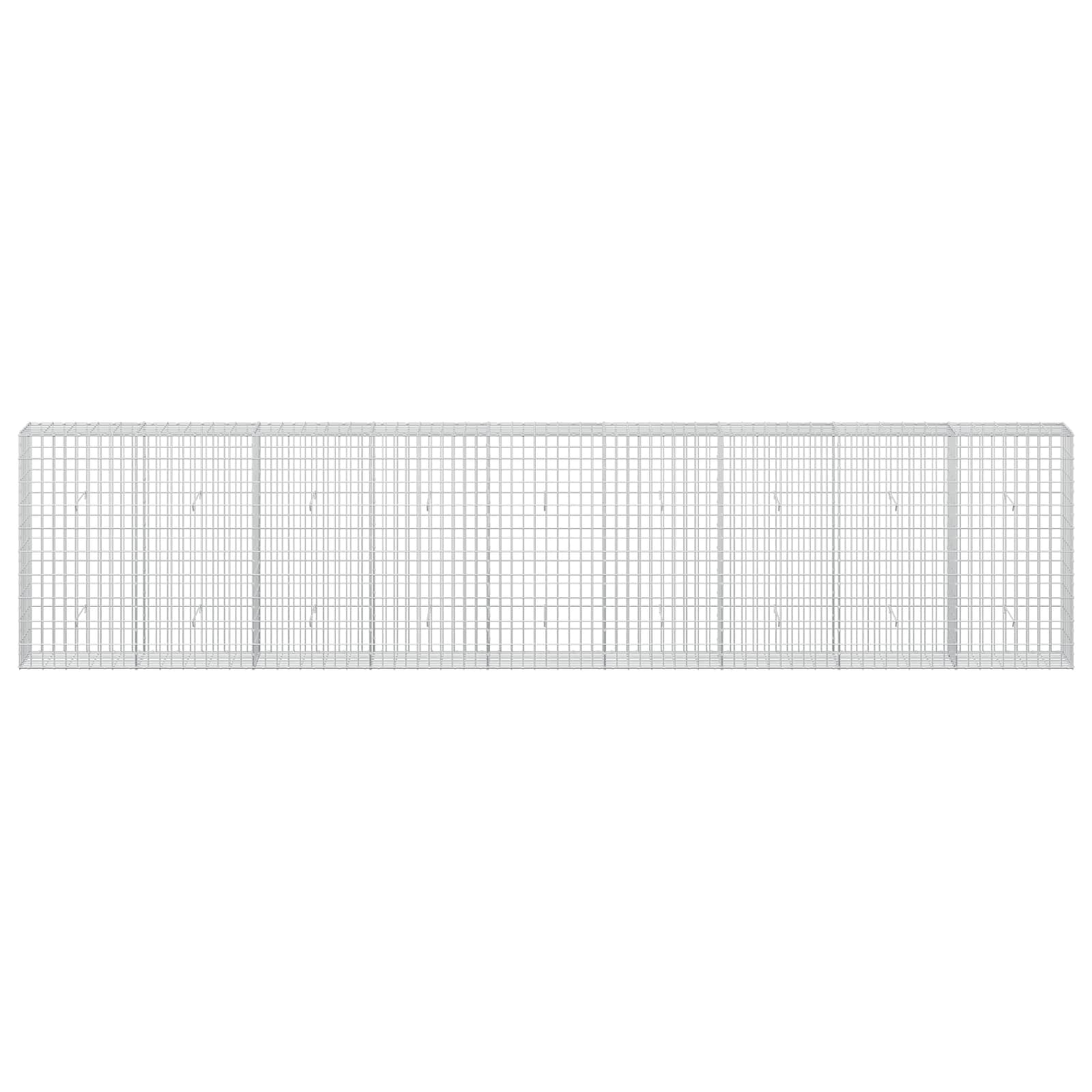 Gabion z žico 5 mm in mrežo 5x10 cm 450x30x100 cm