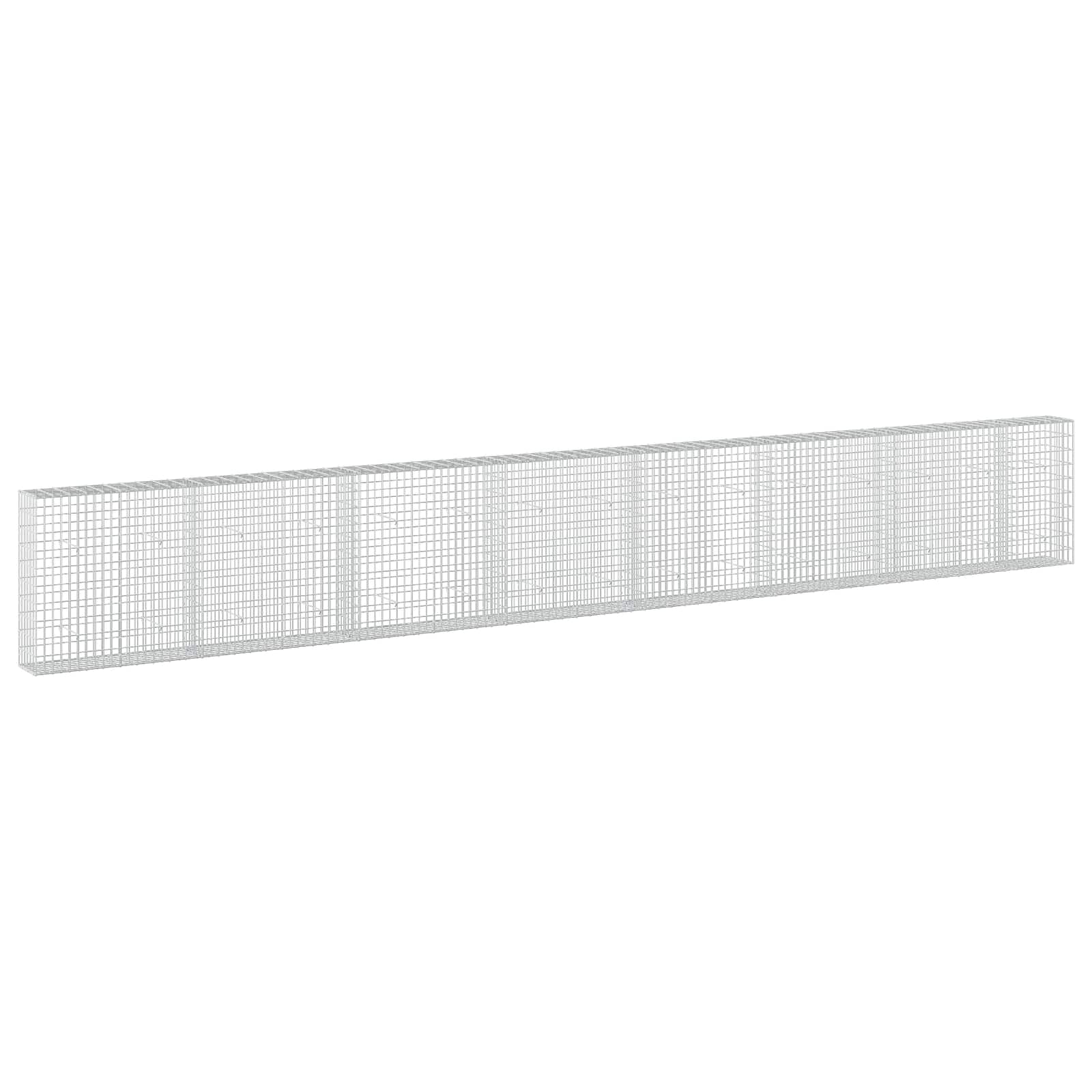 vidaXL Gabion s drátem 5 mm a síťkou 5x10 cm 750x30x100 cm