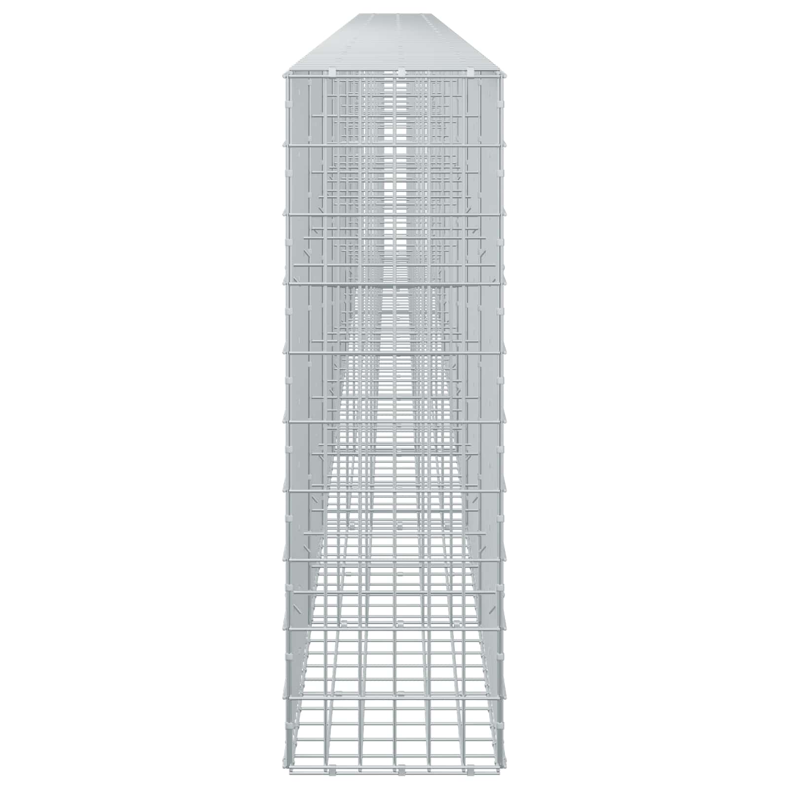Gabion z žico 5 mm in mrežo 5x10 cm 850x30x100 cm