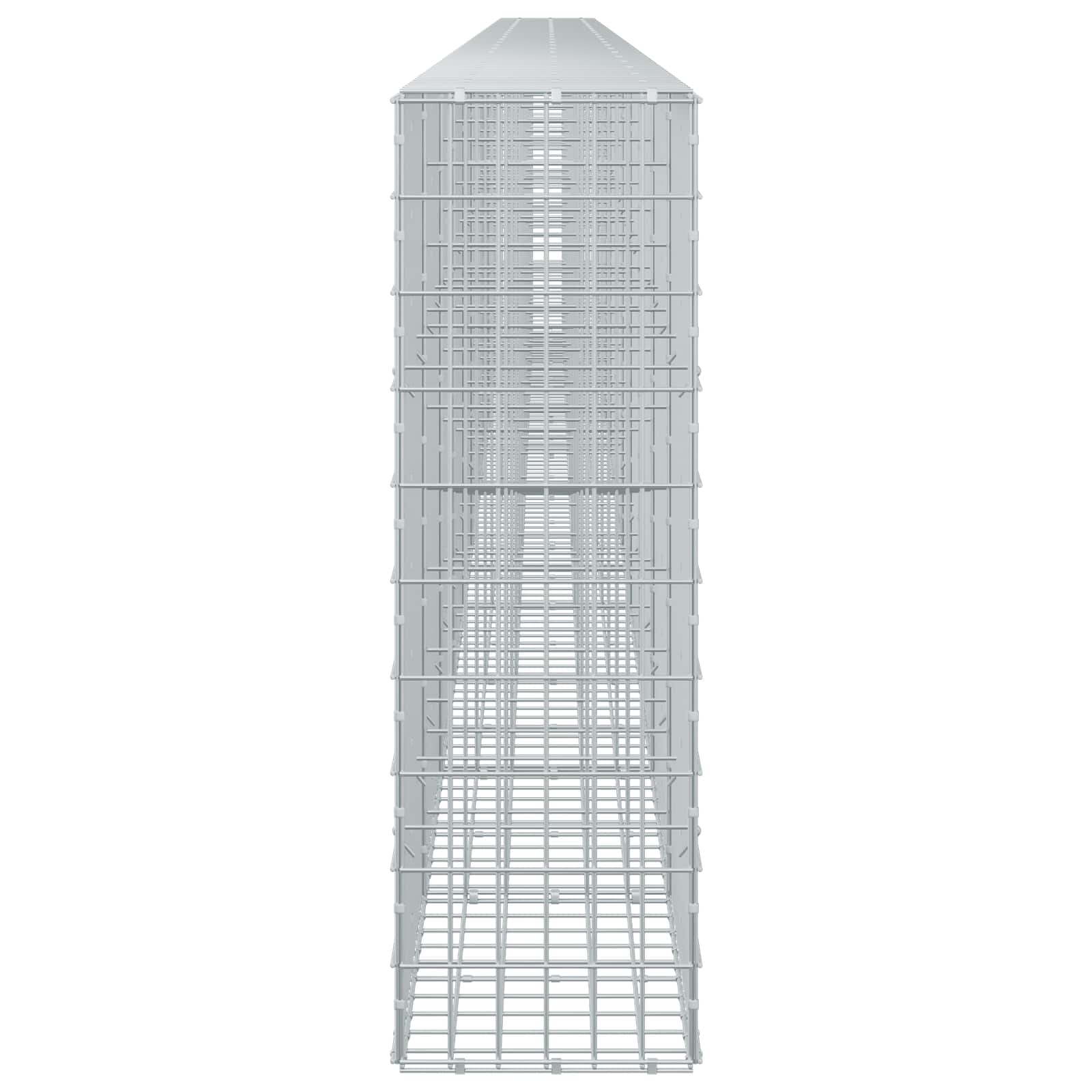 Gabion z žico 5 mm in mrežo 5x10 cm 1150x30x100 cm