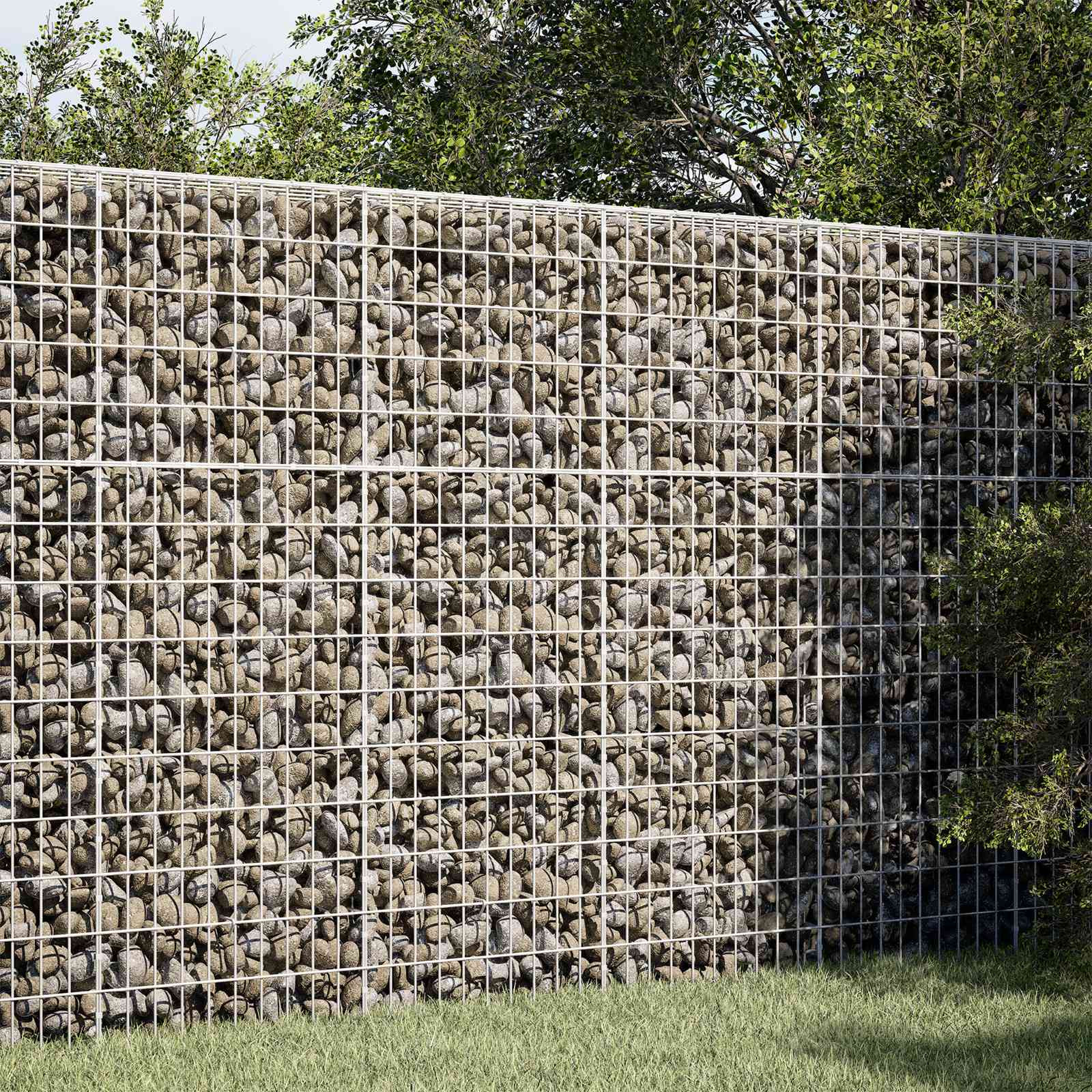 VidaXL Gabions ar 5 mm Stiepli