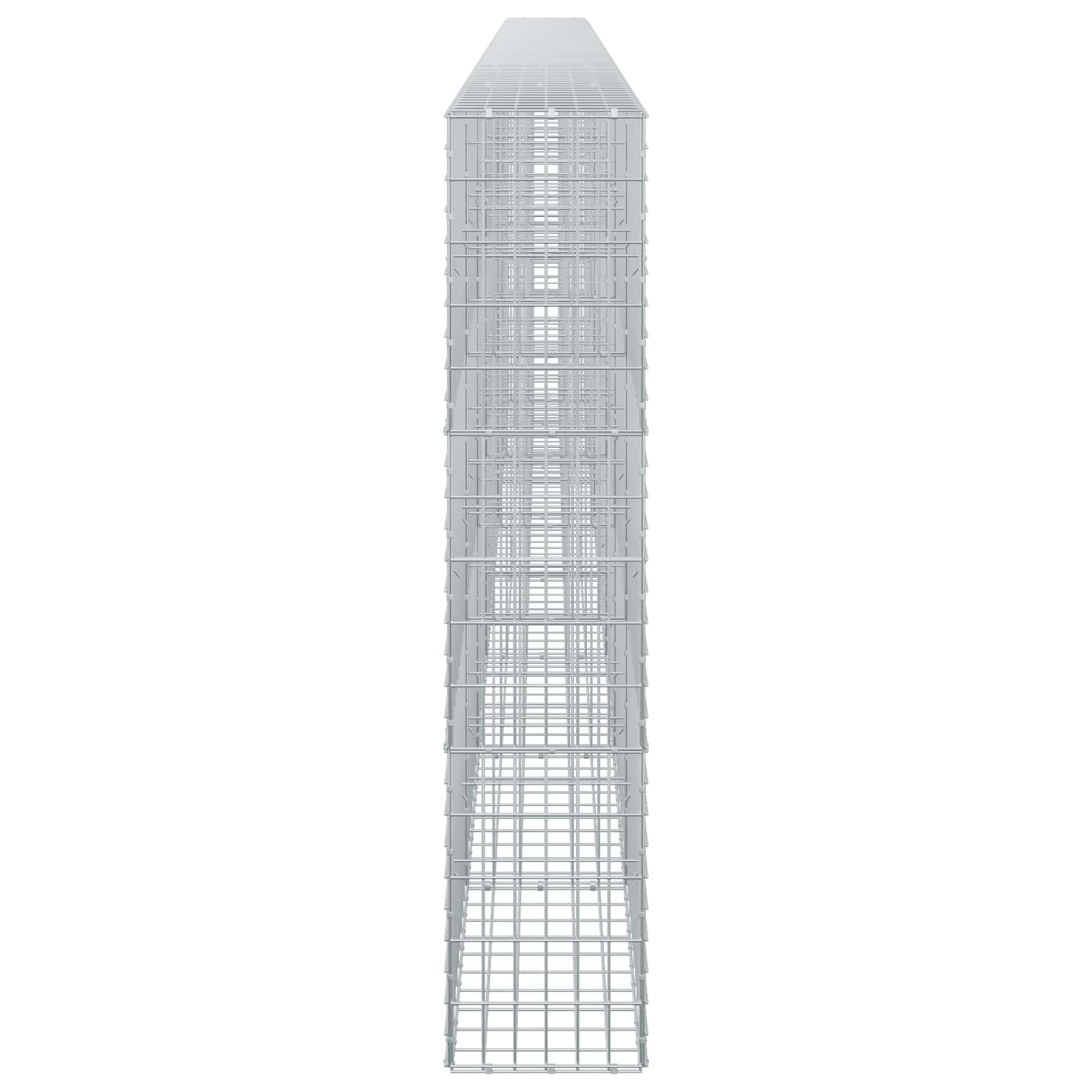 Gabion z žico 5 mm in mrežo 5x10 cm 750x30x150 cm