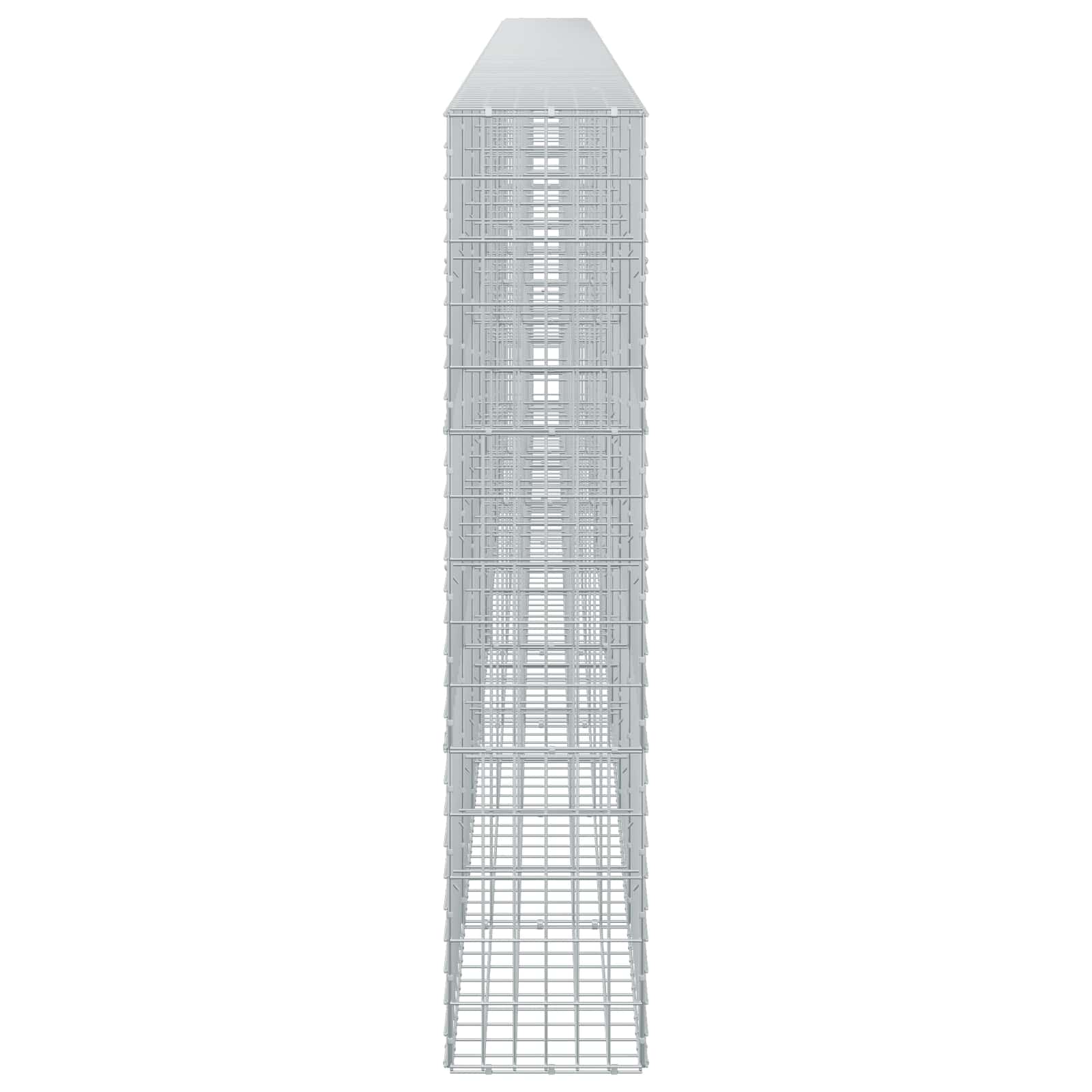 Gabion z žico 5 mm in mrežo 5x10 cm 900x30x150 cm