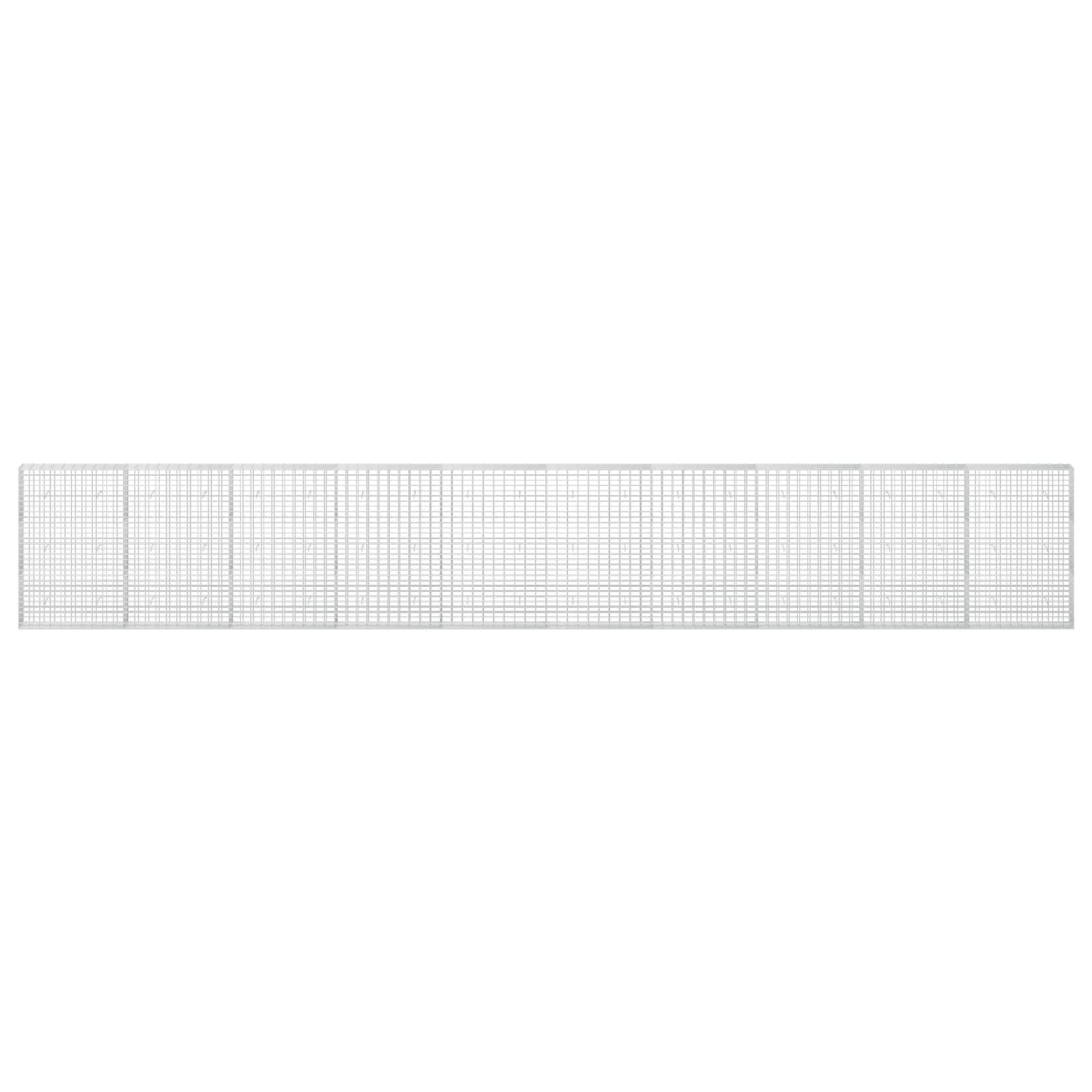 Gabion z žico 5 mm in mrežo 5x10 cm 1000x30x150 cm