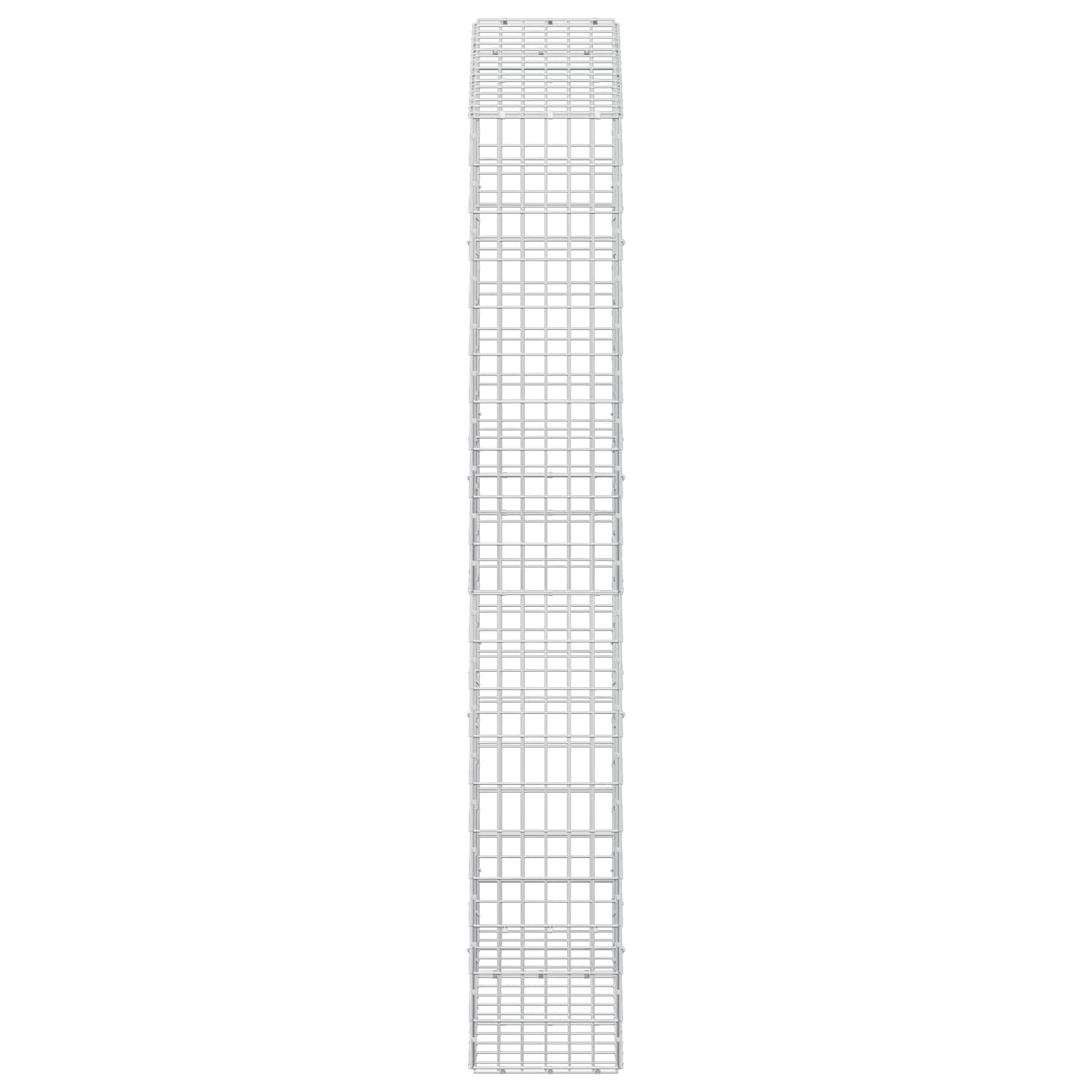 Gabion z žico 5 mm in mrežo 5x10 cm 150x30x200 cm