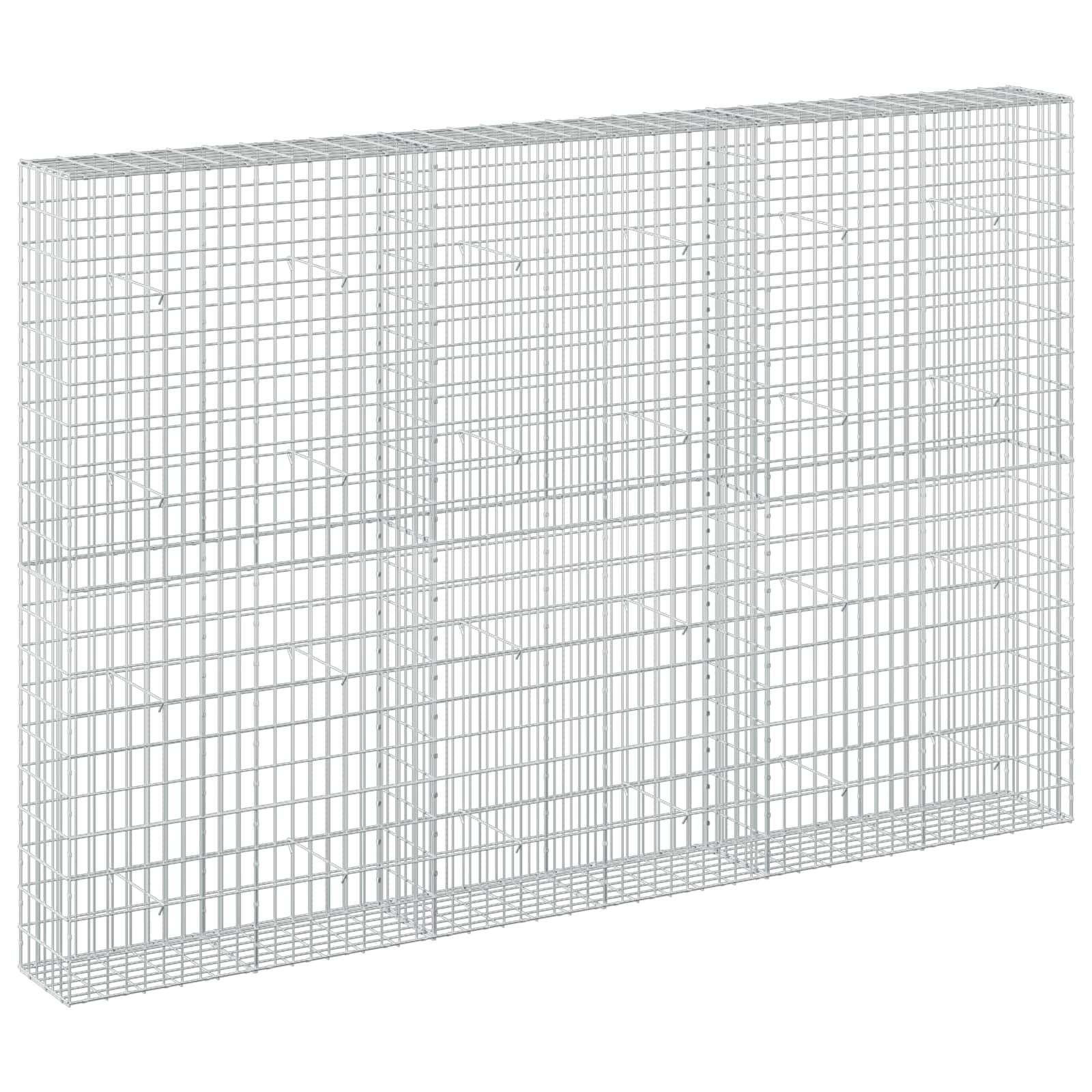 Gabion z žico 5 mm in mrežo 5x10 cm 300x30x200 cm