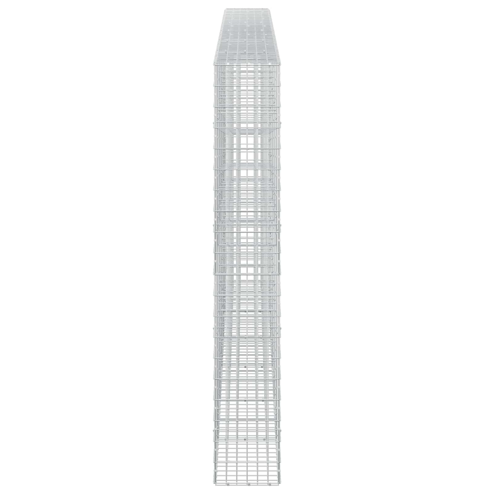 Gabion z žico 5 mm in mrežo 5x10 cm 600x30x200 cm