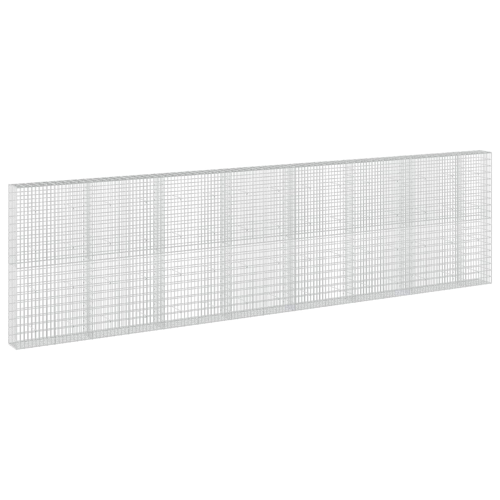 vidaXL Gabion s drátem 5 mm a síťkou 5x10 cm 750x30x200 cm