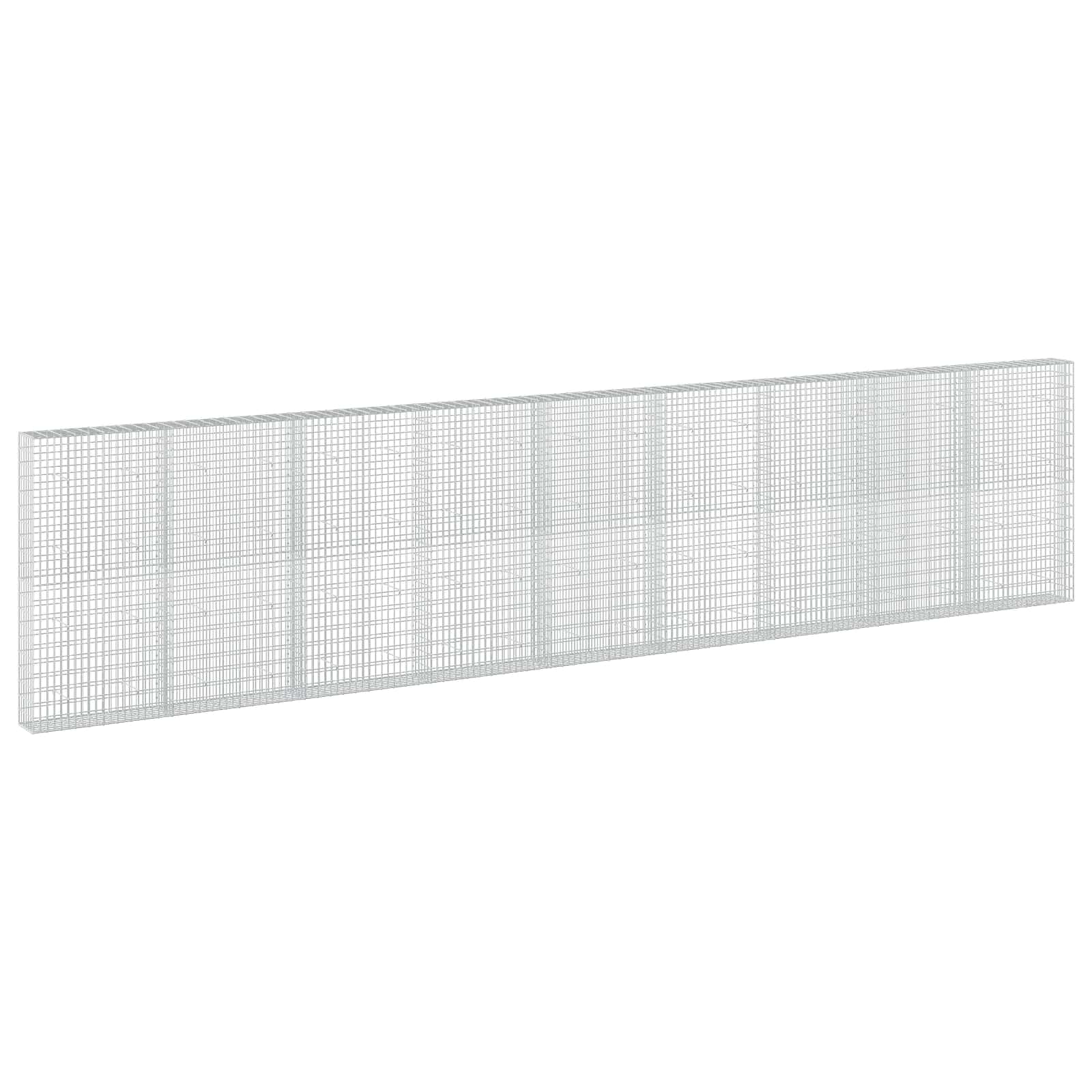 Gabion z žico 5 mm in mrežo 5x10 cm 900x30x200 cm