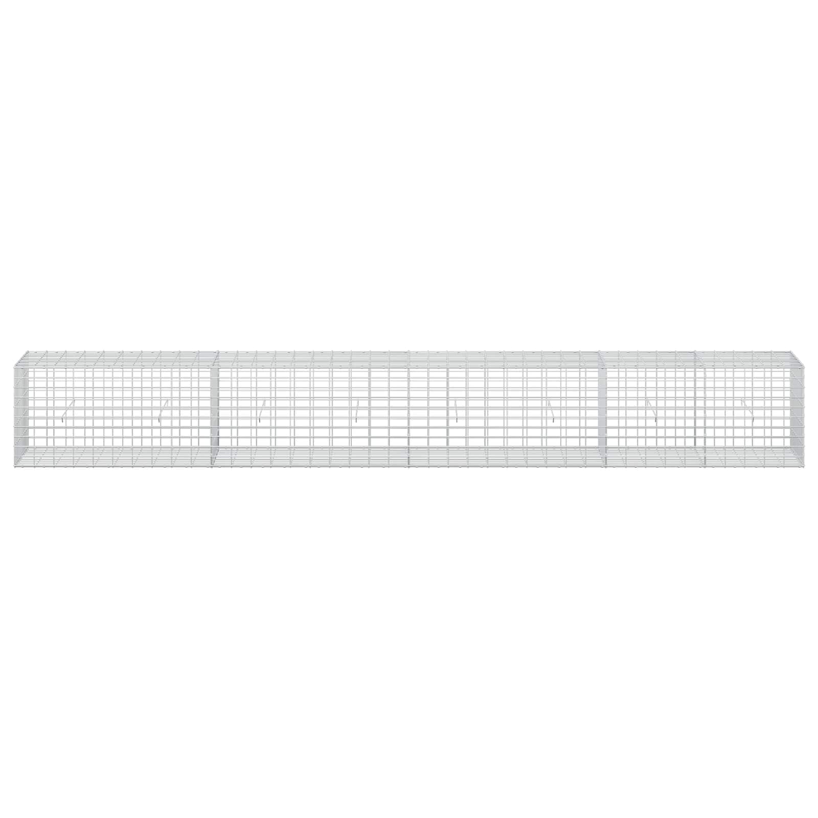 Gabion z žico 5 mm in mrežo 5x10 cm 400x50x50 cm