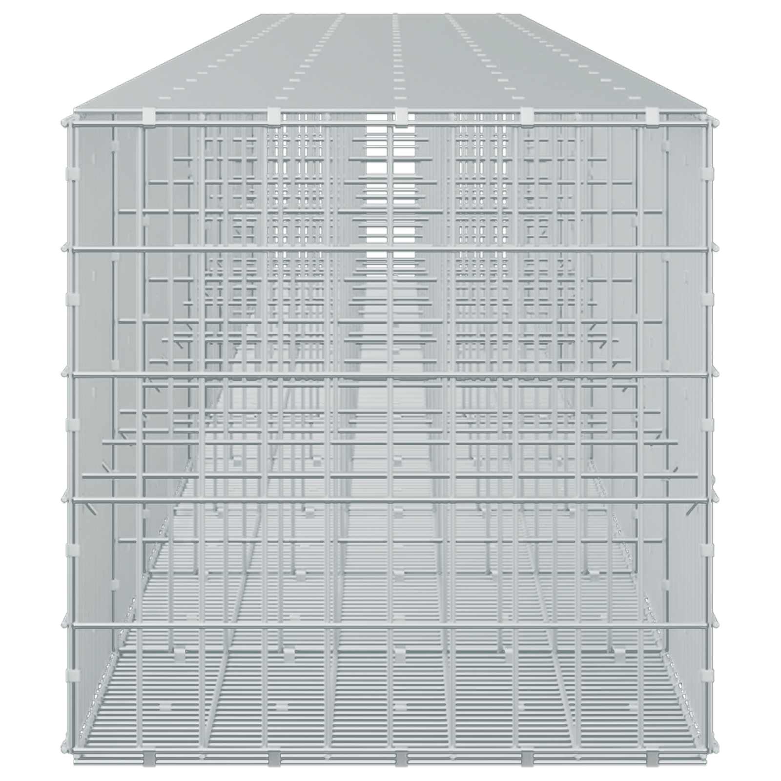 Gabion z žico 5 mm in mrežo 5x10 cm 1000x50x50 cm