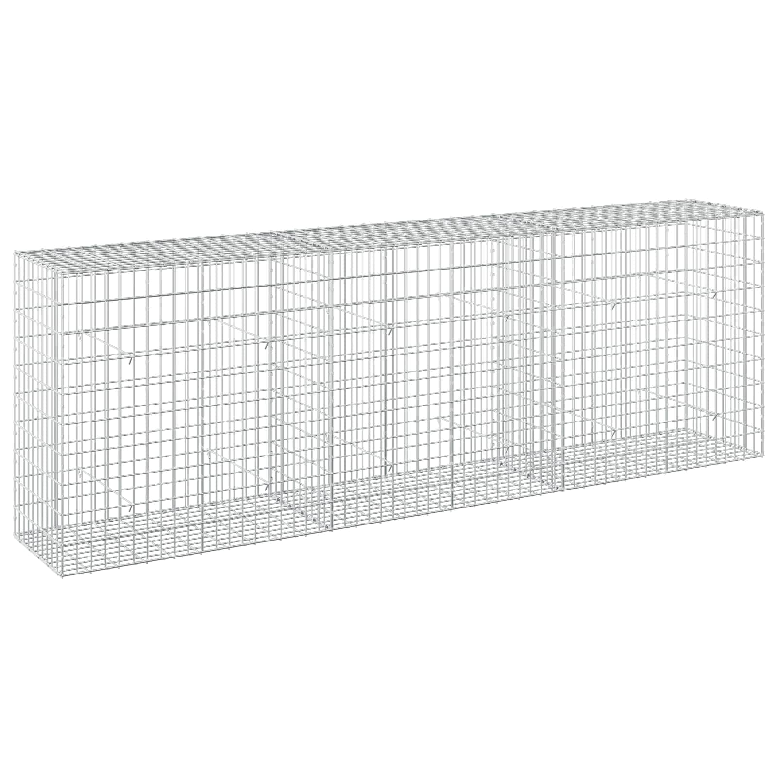 vidaXL Gabion s drátem 5 mm a síťkou 5x10 cm 300x50x100 cm