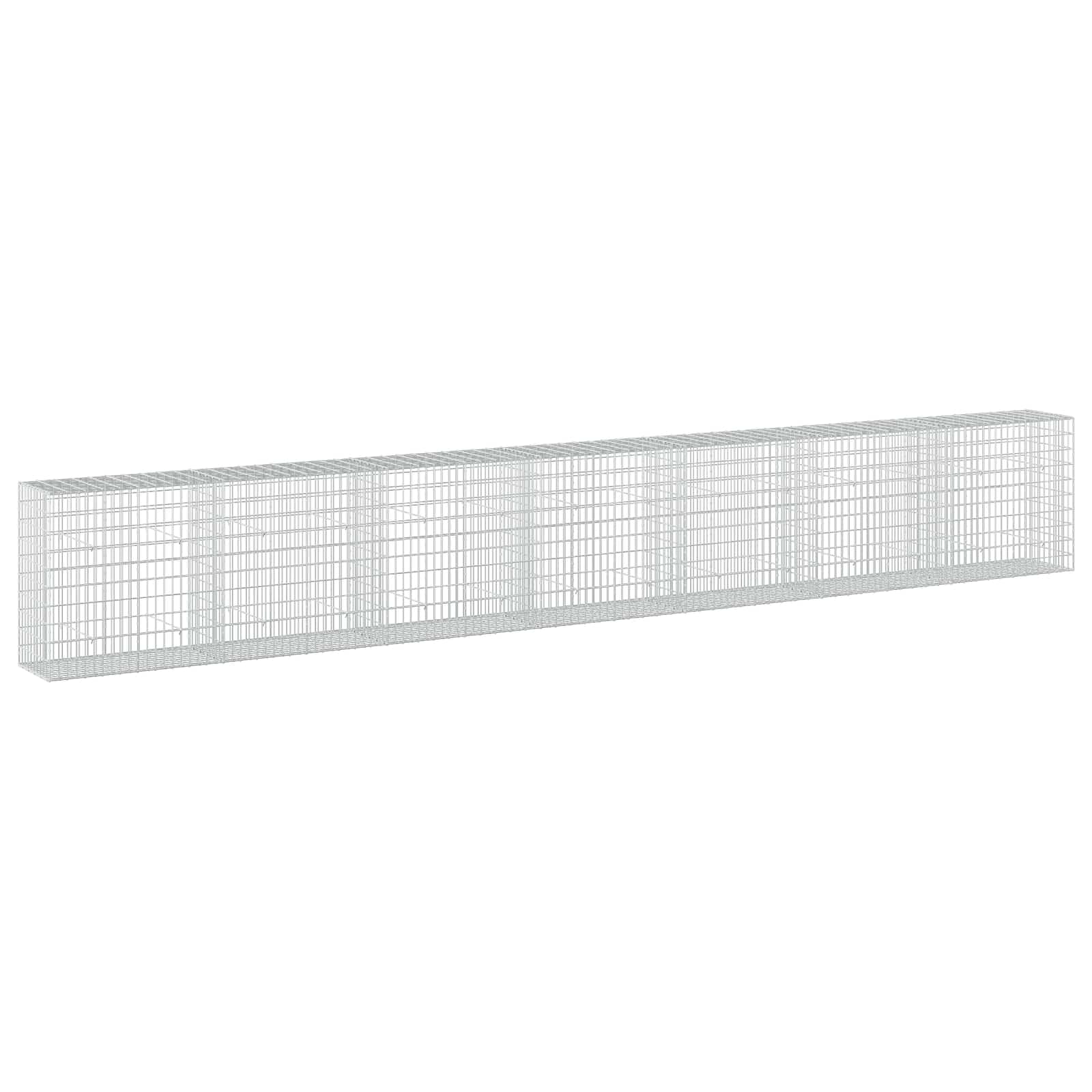 Gabion z žico 5 mm in mrežo 5x10 cm 700x50x100 cm