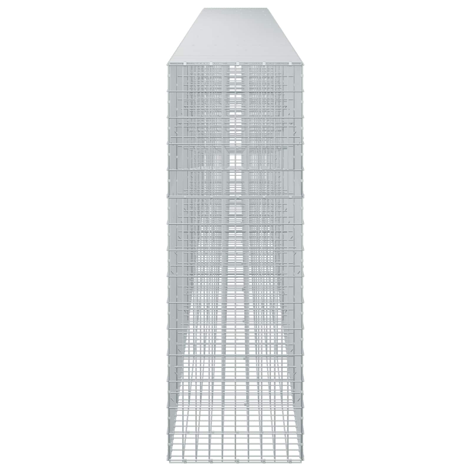 Gabion z žico 5 mm in mrežo 5x10 cm 850x50x150 cm
