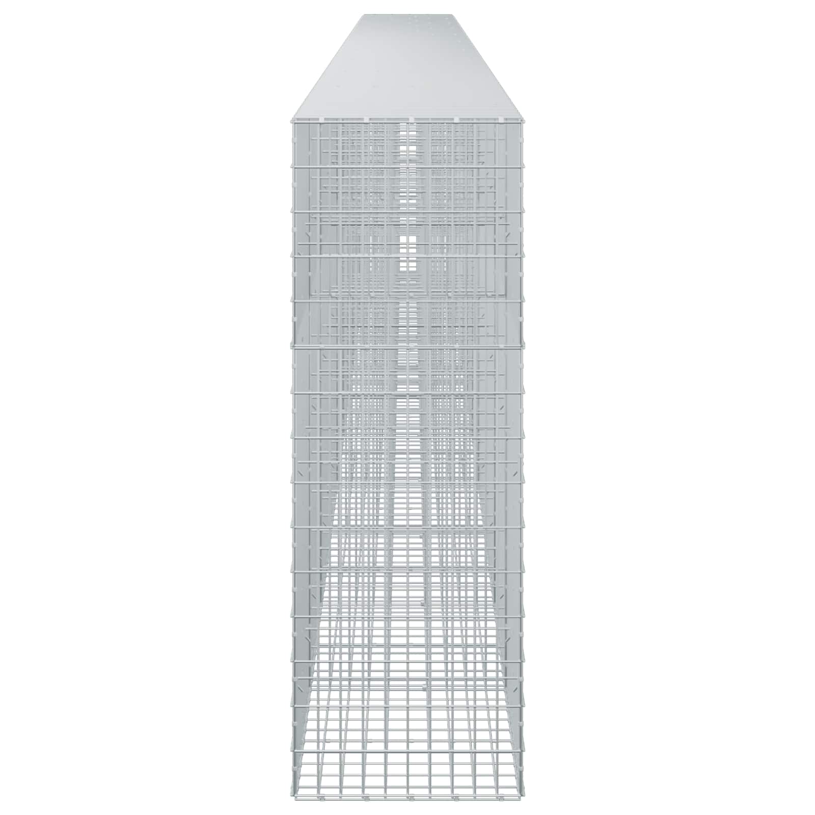 Gabion z žico 5 mm in mrežo 5x10 cm 1050x50x150 cm