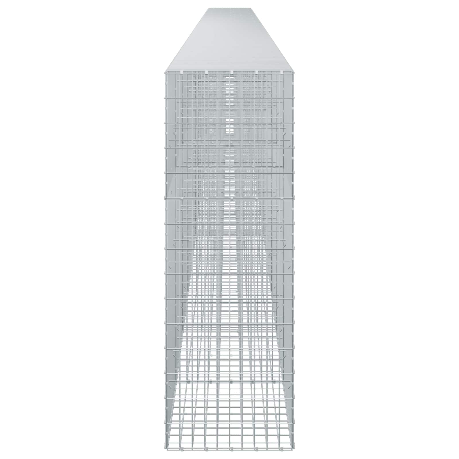 Gabion z žico 5 mm in mrežo 5x10 cm 1200x50x150 cm