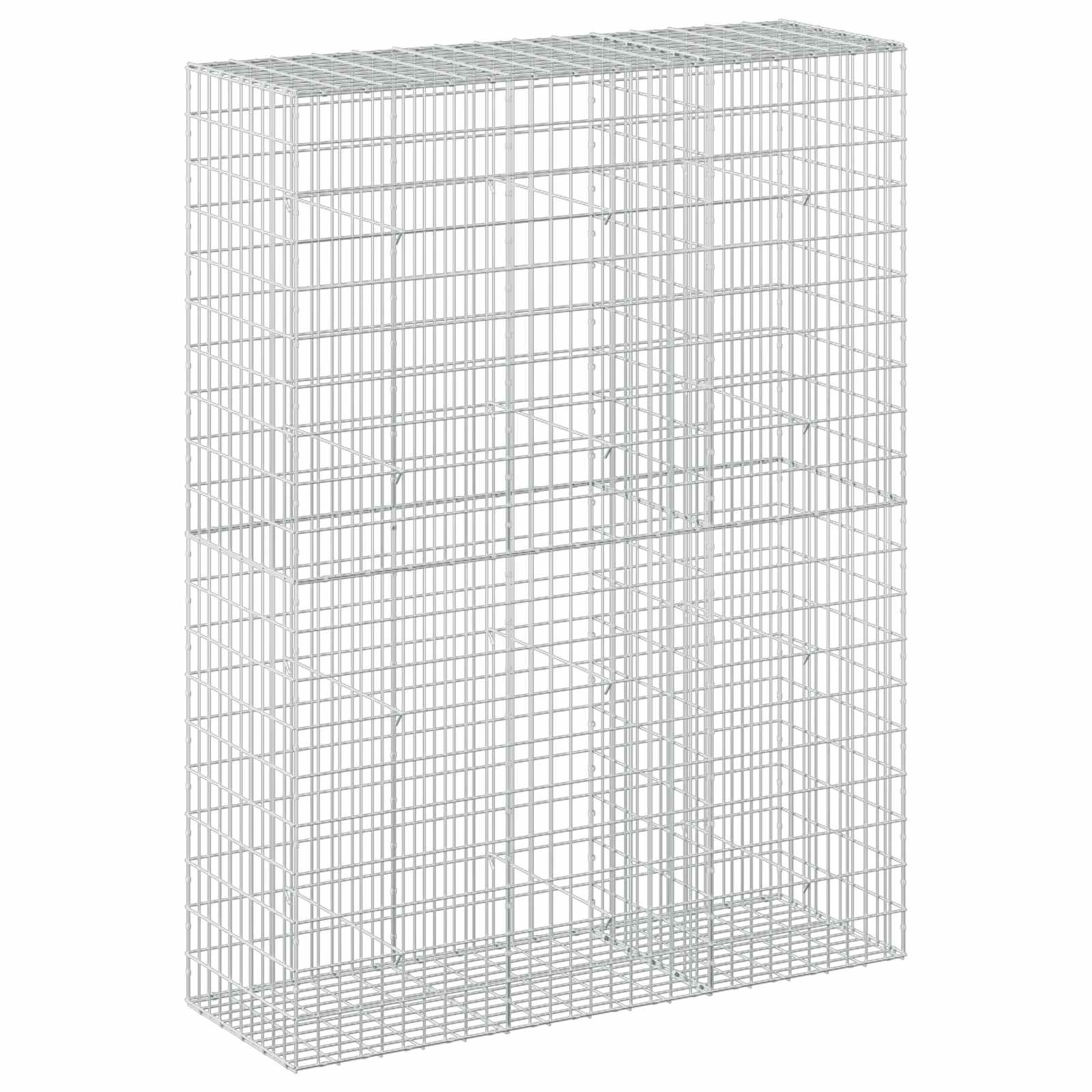 Gabion z žico 5 mm in mrežo 5x10 cm 150x50x200 cm