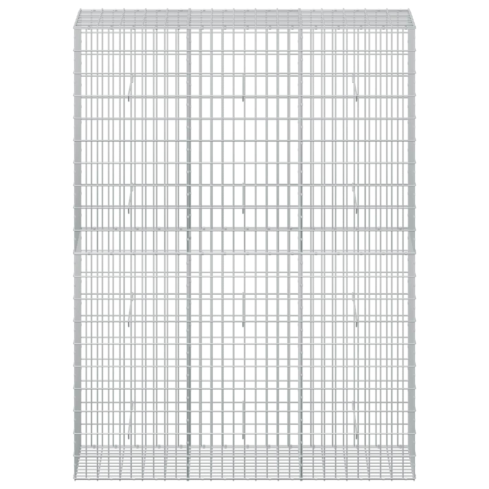 Gabion z žico 5 mm in mrežo 5x10 cm 150x50x200 cm